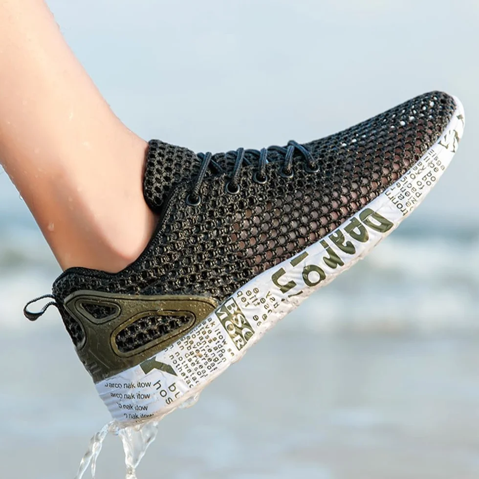 Scarpette da Scoglio Uomo Antiscivolo Asciugatura Rapida Scarpe Sport Acquatici Spiaggia