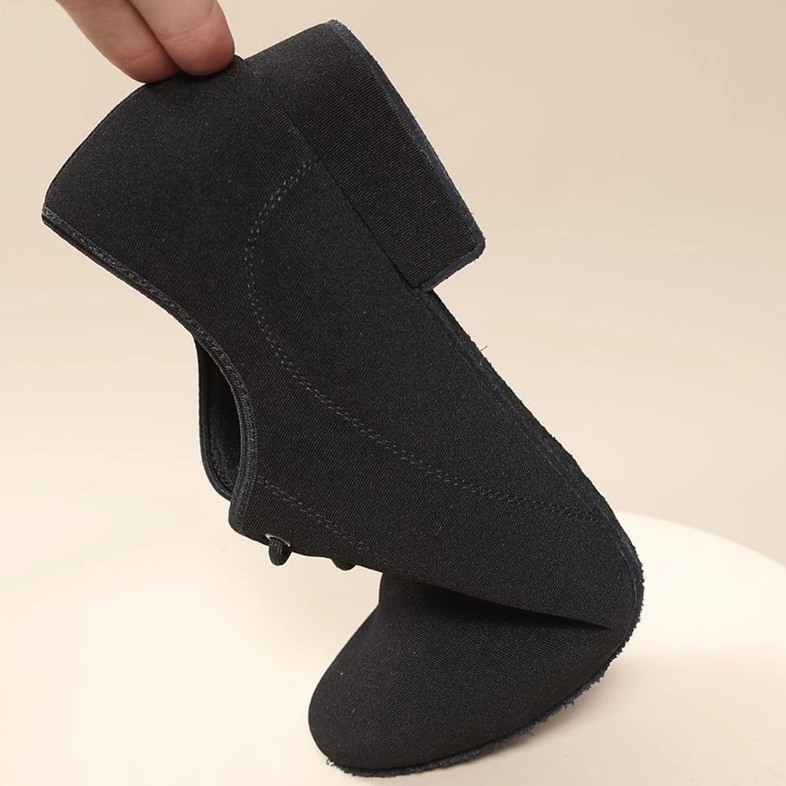 Scarpe da Ballo da Uomo con Suola in Pelle Tacco Basso per Tango