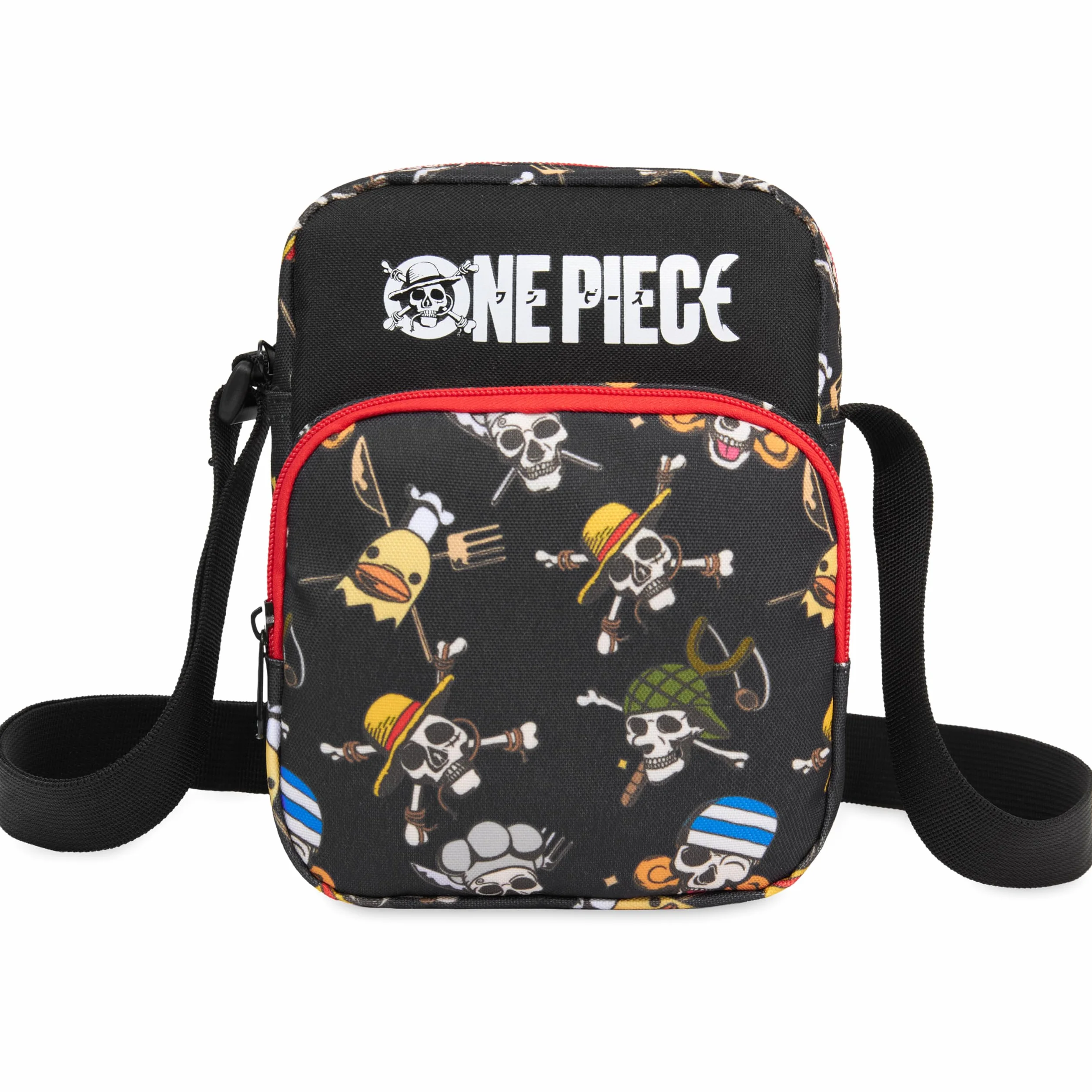 Get Trend Lego x Ninjago | One Piece | Minecraft Borsa a Tracolla Bambino, Crossbody Bag Compatta con Cerniera, Borsa Bambini per Telefono