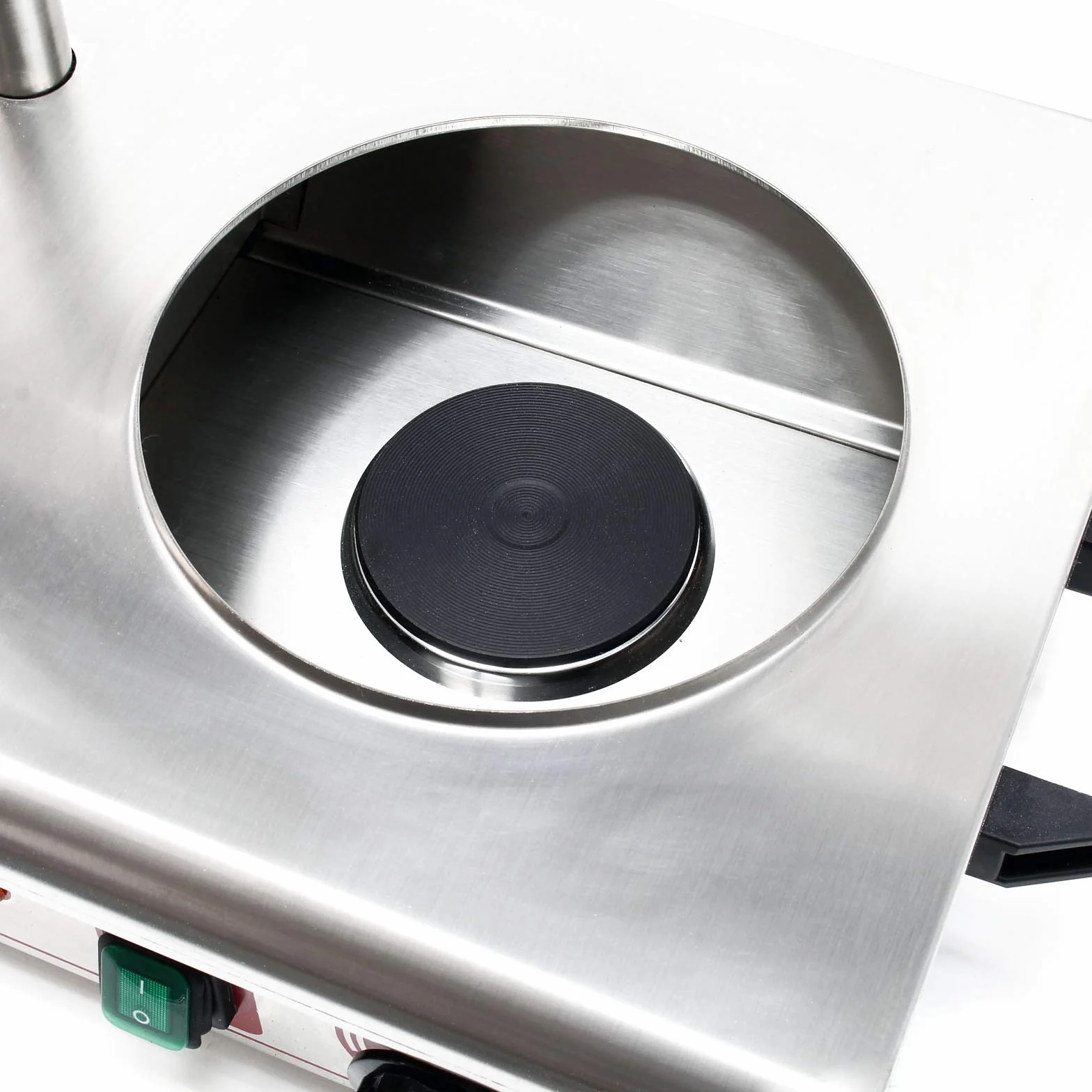 Wiltec Macchina per hot dog 650 watt, 4 punzoni scaldapane Cuoci wurstel