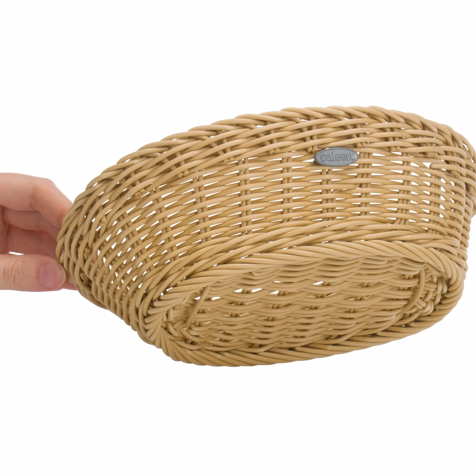 Westmark Cestino da tavola, Adatto per Hotel e ristoranti, Ovale, Circa 23,5 x 16 x 6,5 cm, in Fibra Sintetica, Saleen Coolorista Edition, Beige Chiaro, 02087330101