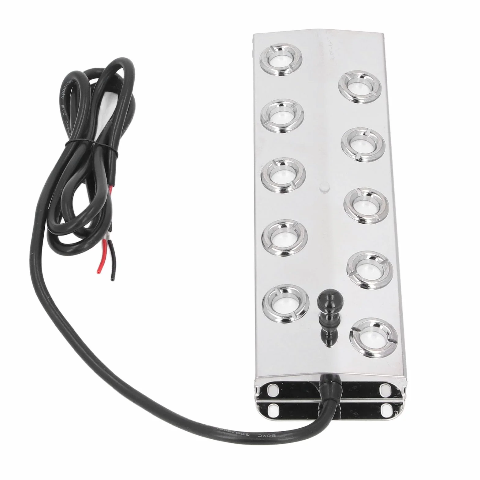 Nebulizzatore Ad Ultrasuoni 10 Teste DC45-48V Atomizzatore Alta Efficienza Cavo 1,5 M per Piscine Fontane