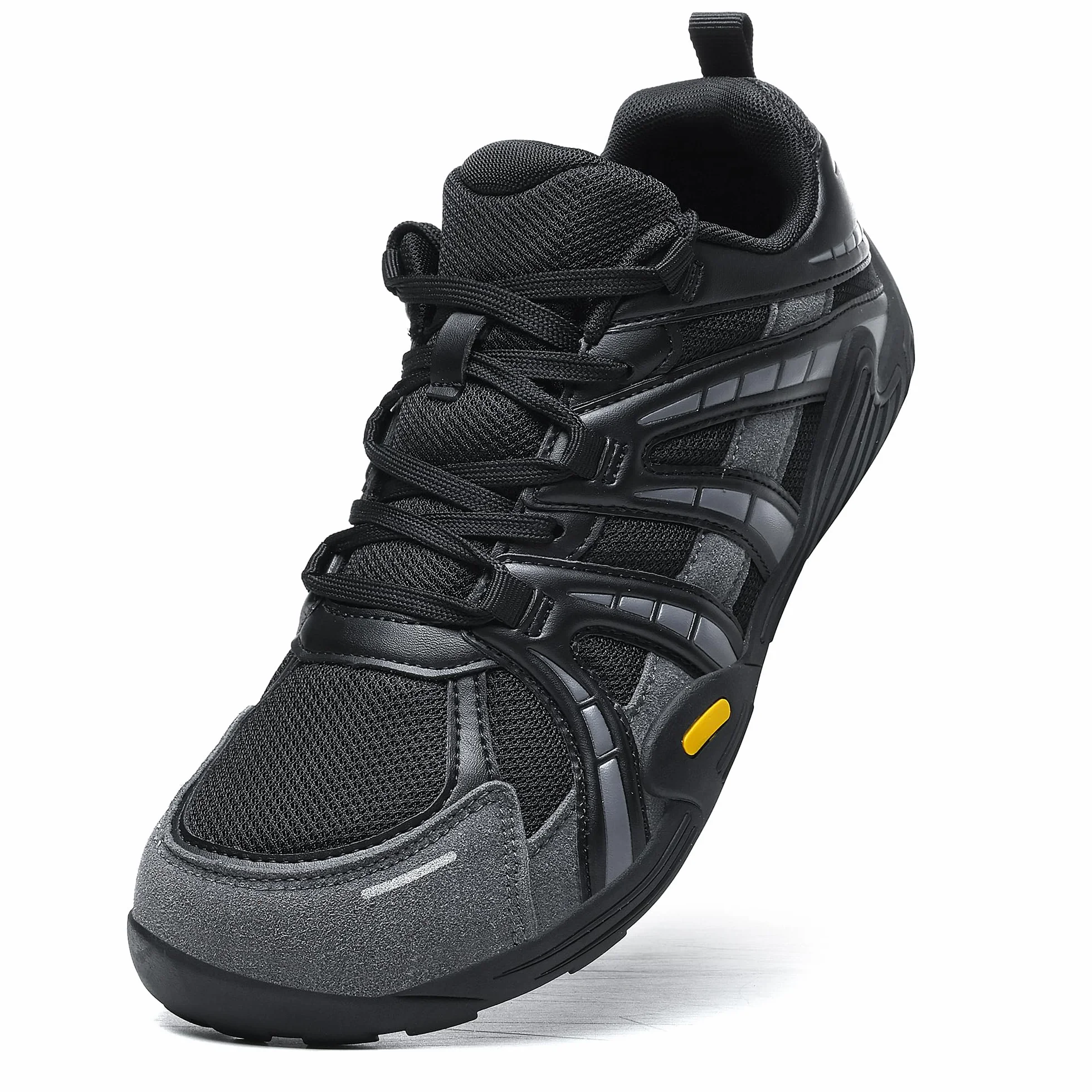 Meik Mangni Scarpe Barefoot Uomo Ampia Antiscivolo Scarpe da Trail Zero Drop Scarpe a Piedi Nudi con Punta Larga Scarpe da Fitness Comode Taglia：39-46EU