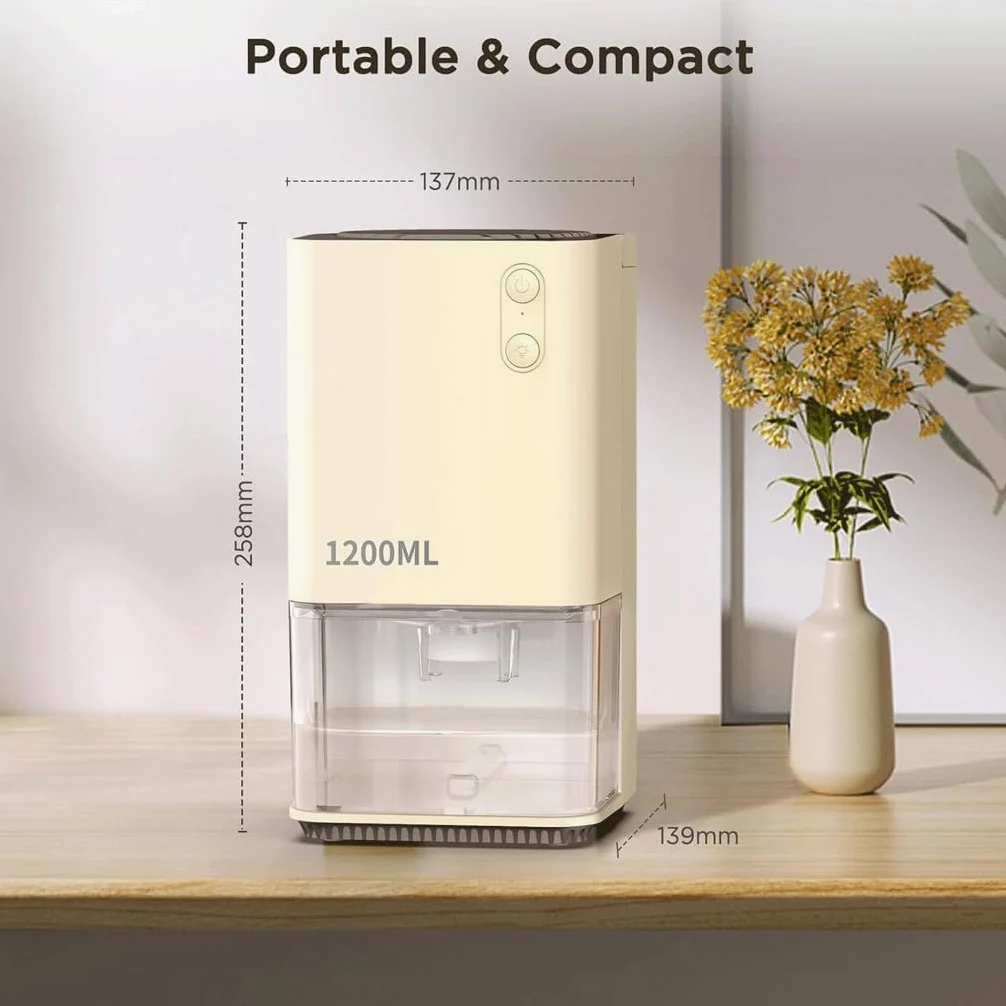 Deumidificatore a semiconduttore Deumidificatore Domestico a Risparmio energetico con Suono Leggero Asciugatrice per Armadio da Interno