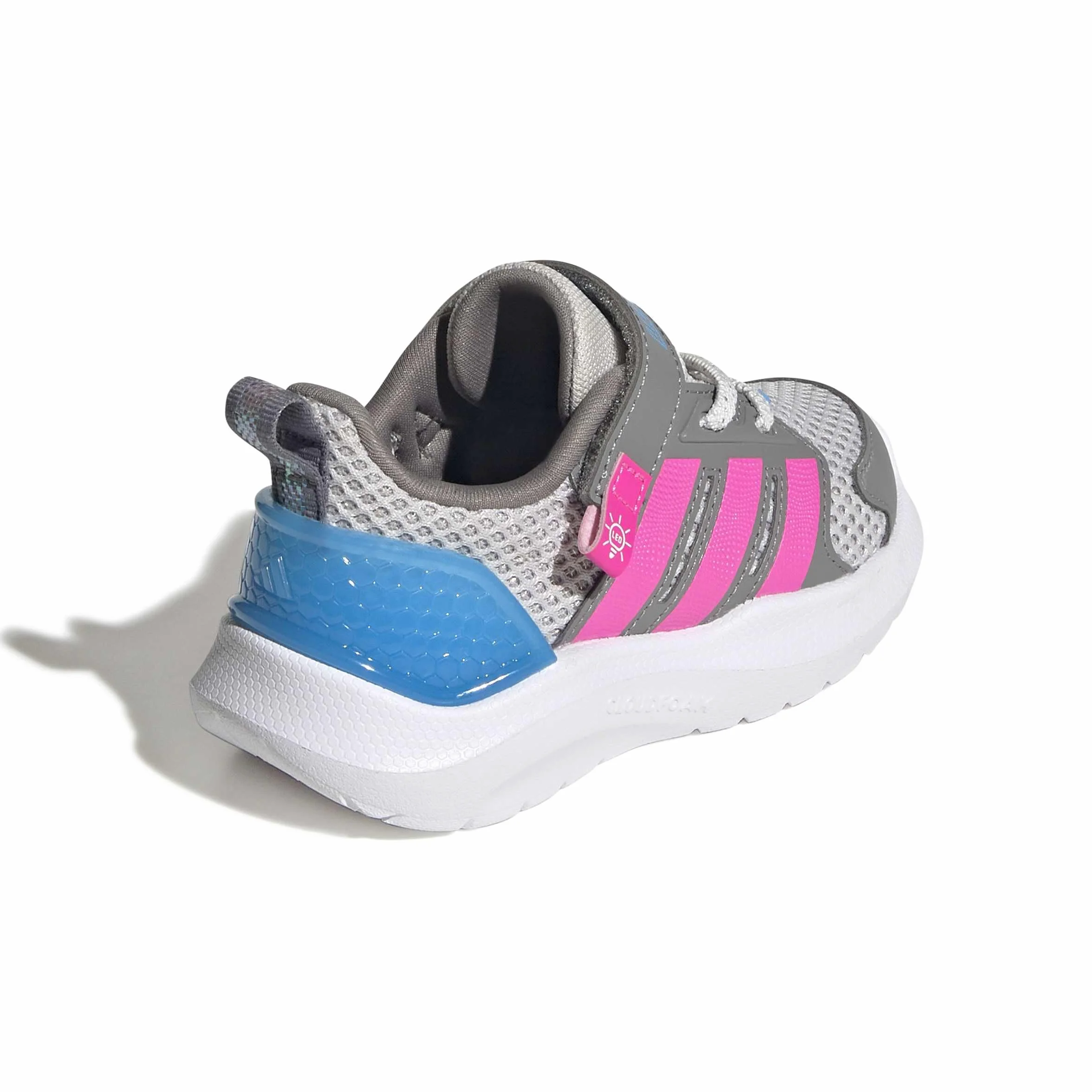 Adidas Unisex - Bimbi 0-24 LIGHTORAMA Runner Shoes Infants, Ice Lavender/Silver Met./Flash Aqua, 26 1/2 EU