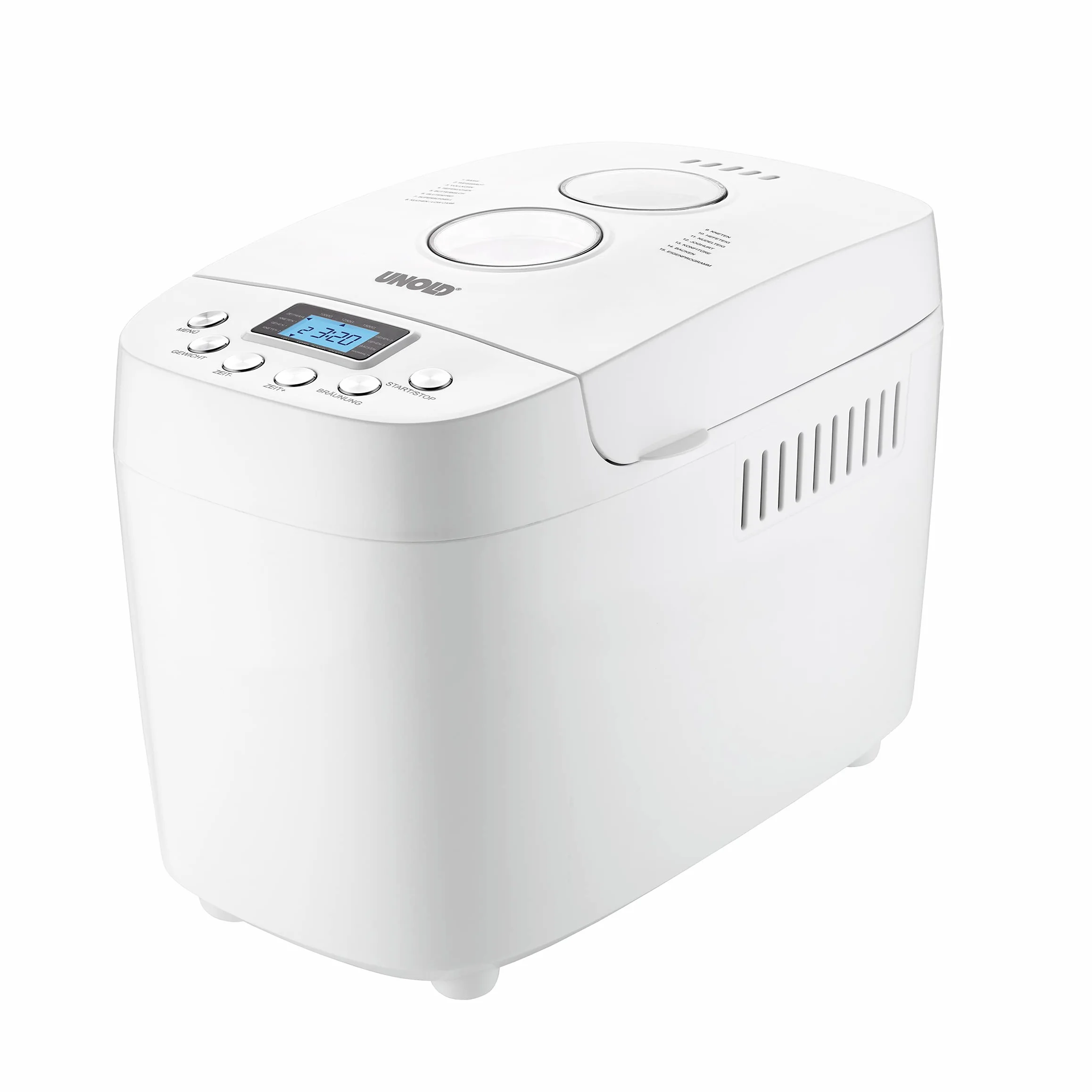 UNOLD BACKMEISTER BIG PANIFICADORA 850 W BLANCO