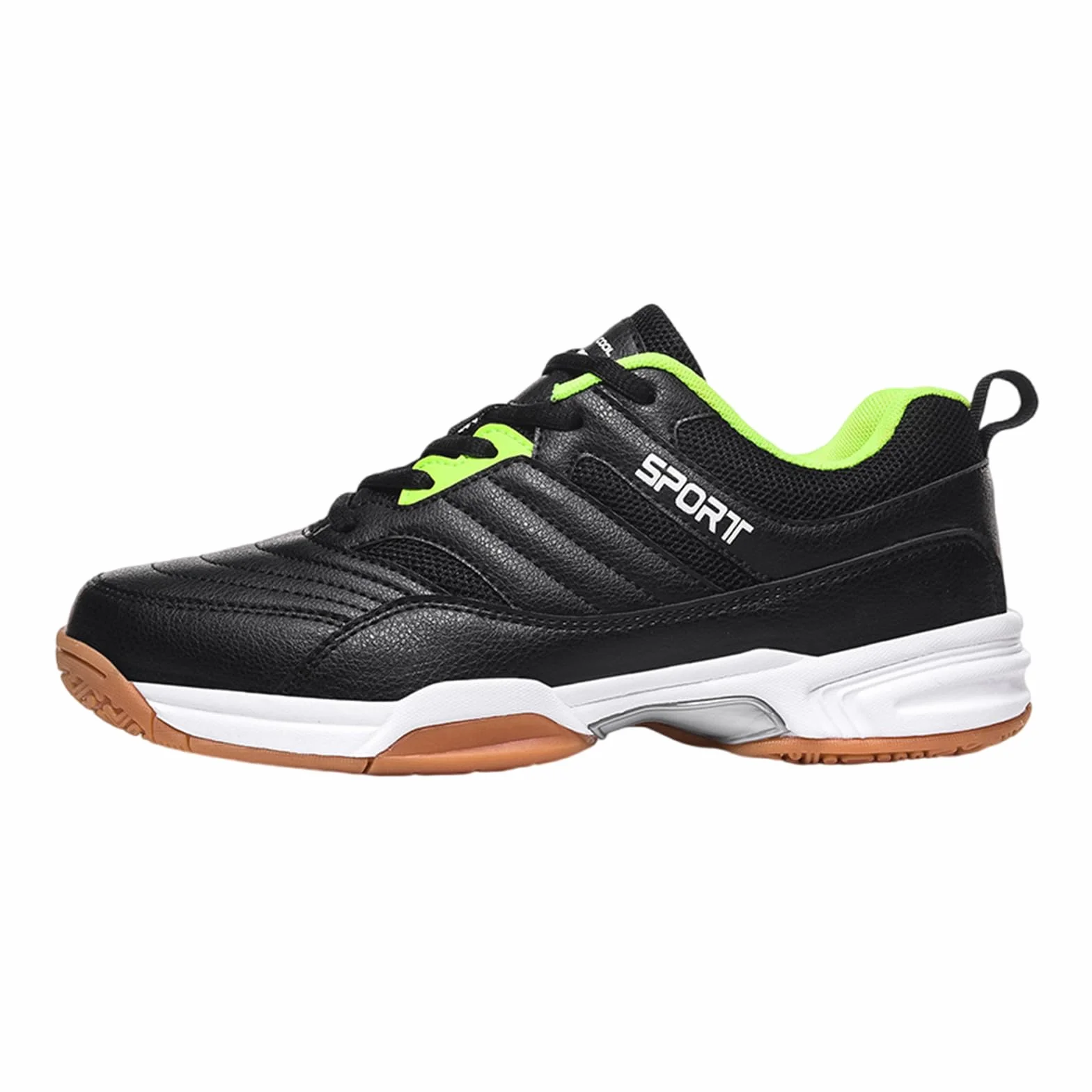 Scarpe da Badminton Uomo, Scarpe da Pallavolo Unisex, Sneakers da Interno Leggere Morbide Traspiranti