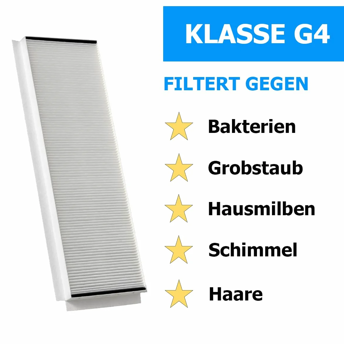 Tops Filtri per Zehnder ComfoAir Q350/450/600 | 12x Filtri G4 | Sostituisce Originale Zehnder 400502012