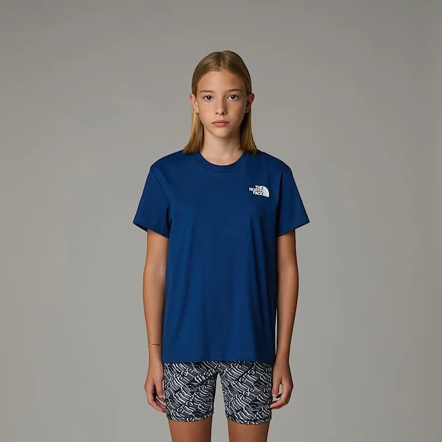 The North Face G Redbox Tek S/S Relaxed Tee T-Shirt Bambine e Ragazze (Pacco da 1)