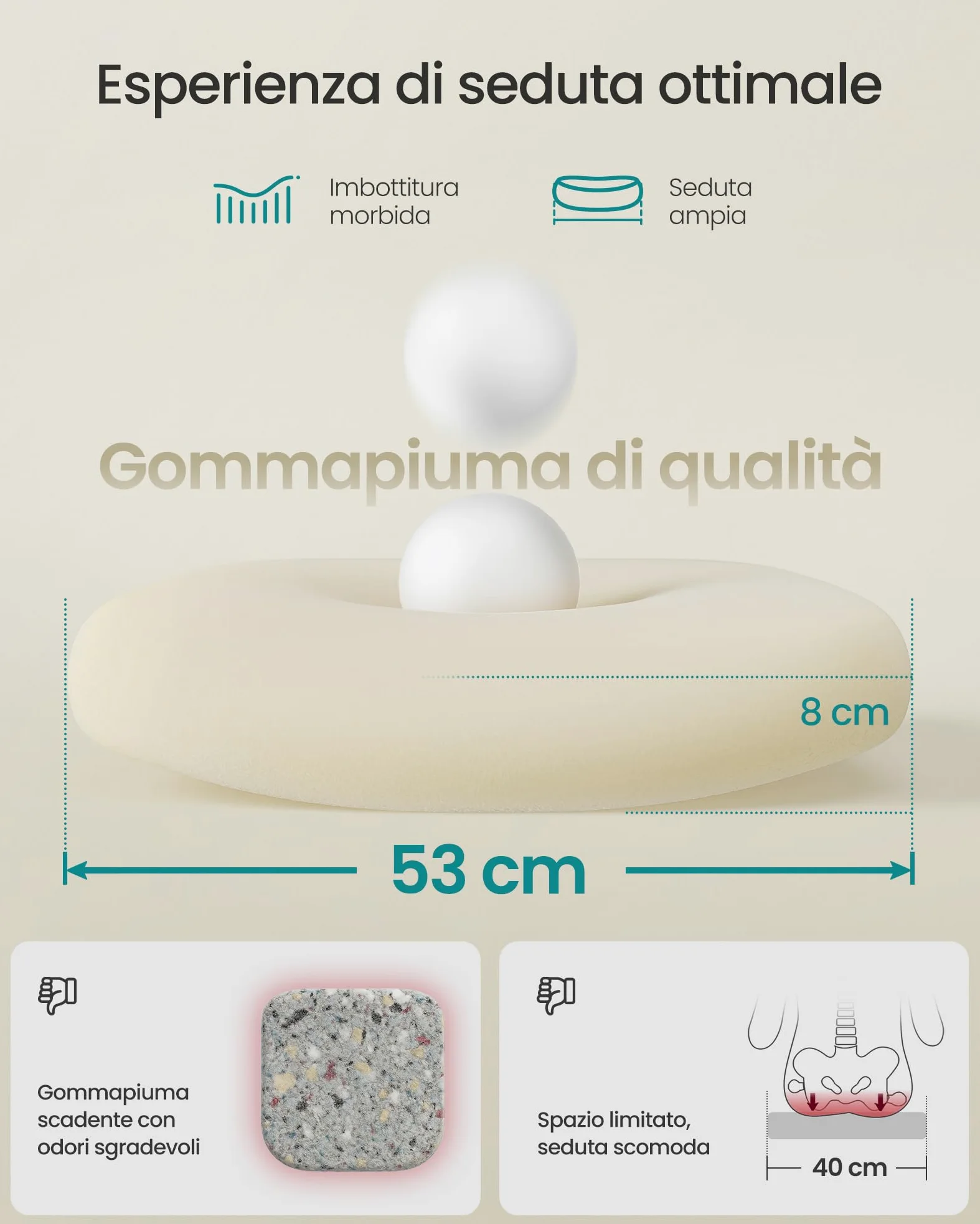 SONGMICS Sedia da Ufficio Girevole, Sedia di Rete da Computer Ergonomica, Supporto Lombare, Oscillante, Seduta 53 cm, Braccioli Pieghevoli, Nero OBN37BK