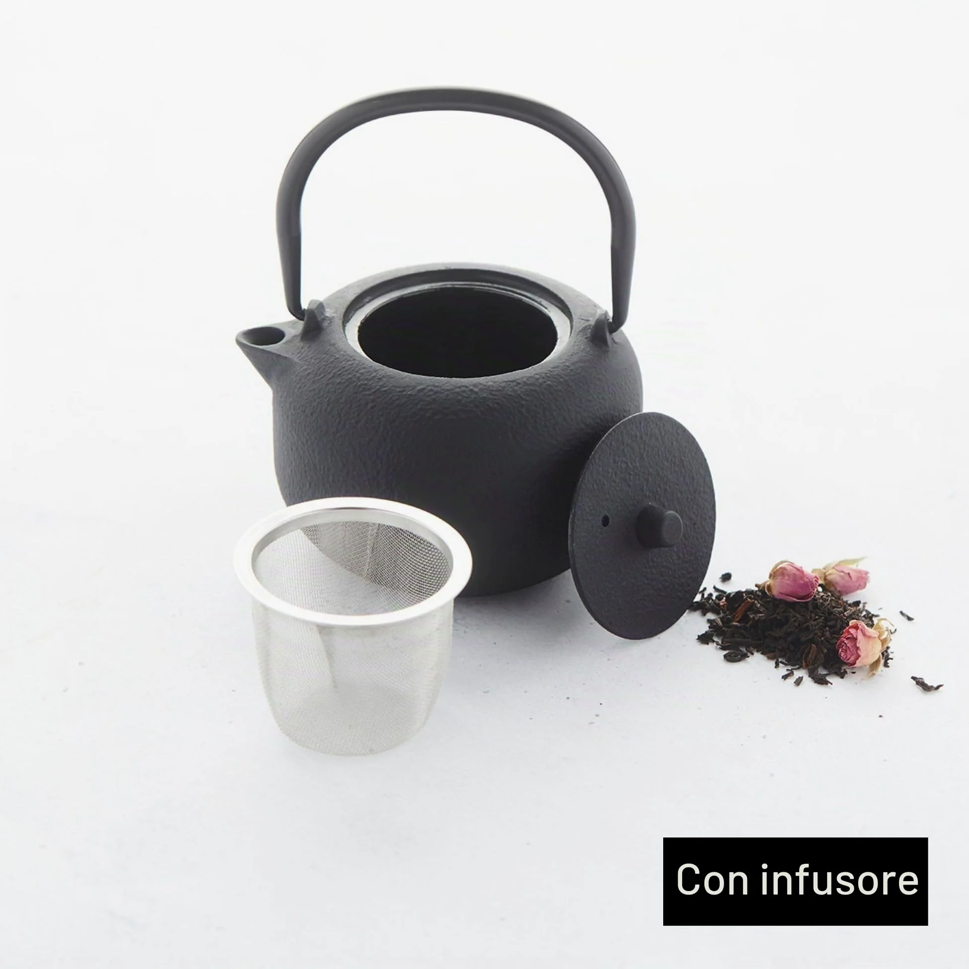 Point-Virgule - Teiera con infusore per tè - Ghisa - 350 ml