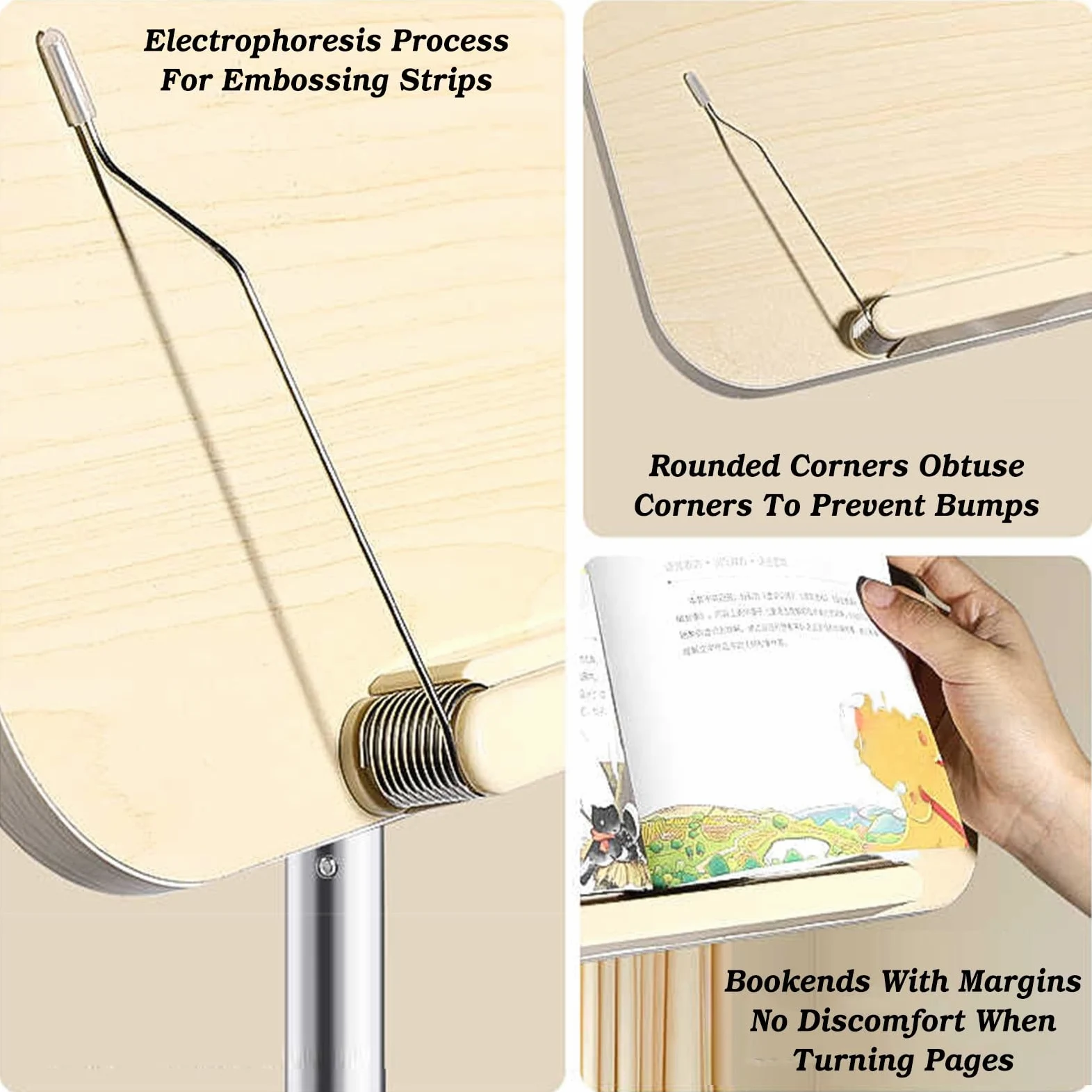 Generico Leggio da Pavimento Regolabile e autoportante - Versatile Supporto per spartiti Musicali, Ideale per aule, Matrimoni, discorsi e funzioni religiose - Leggio Regolabile in Altezza e Portatile