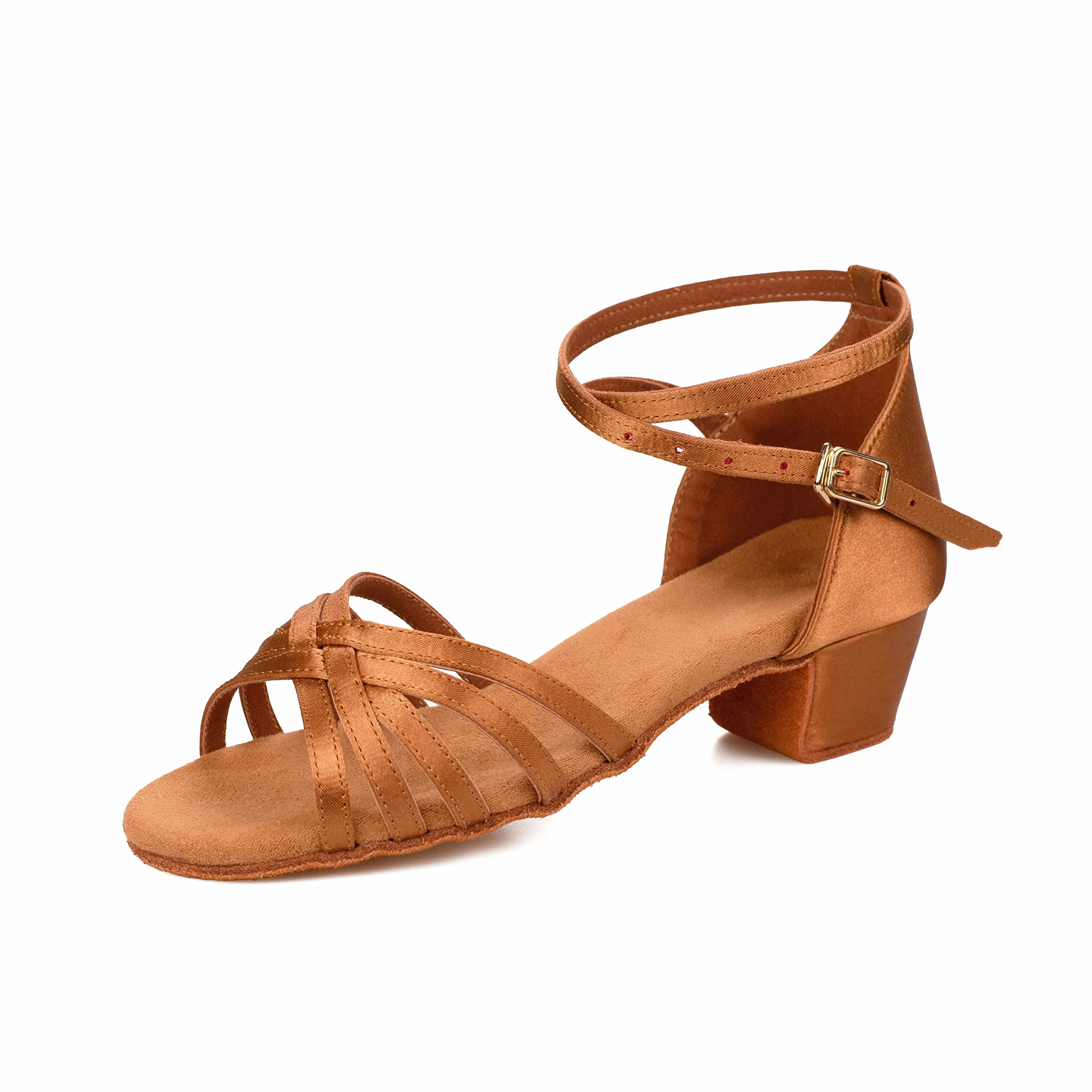 Donna Bambina Scarpe da Ballo Latino Sala Liscio Danza Moderna Raso
