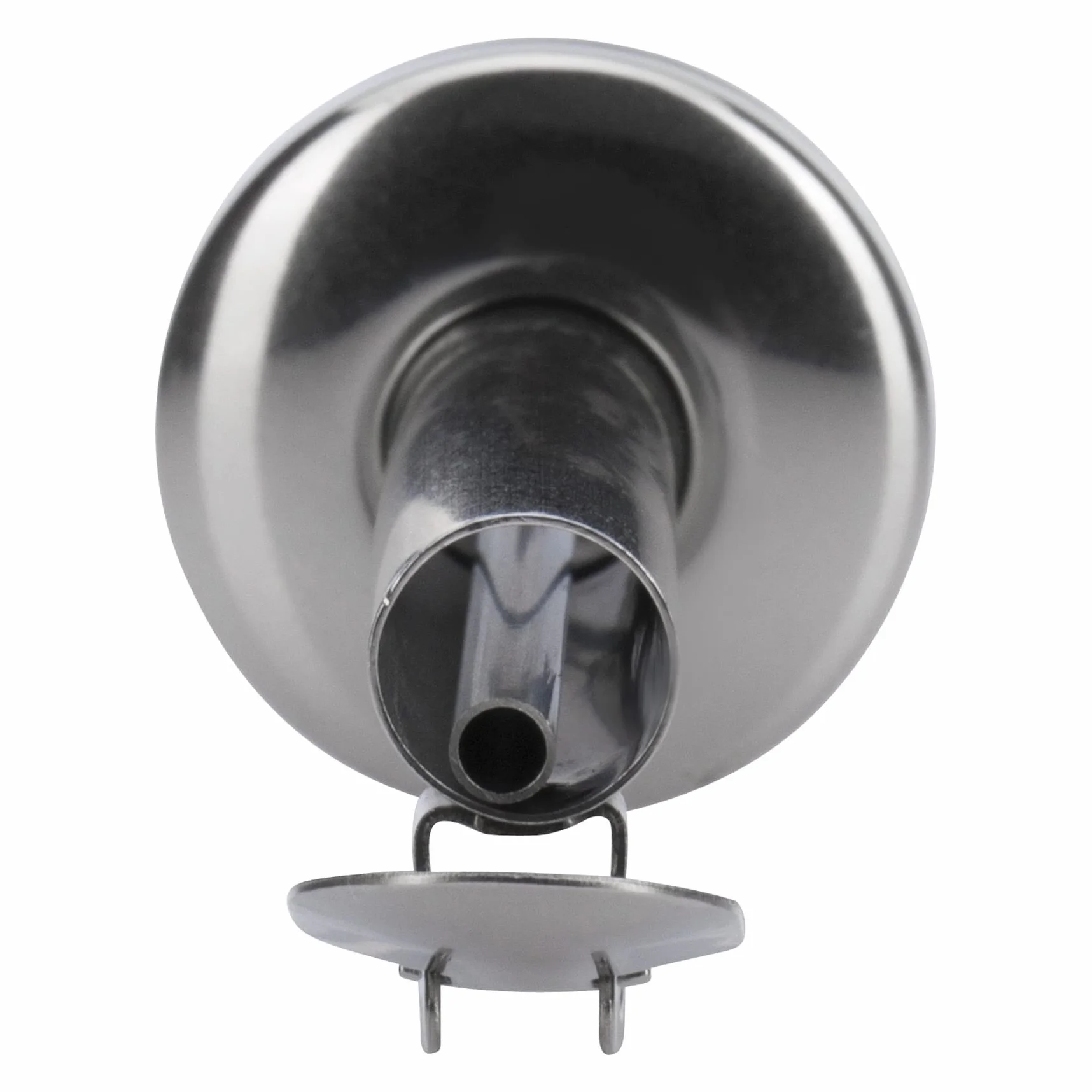 Westmark 2 Beccucci per Bottiglie di Liquori, Olio e Aceto, Acciaio Inossidabile, Argento