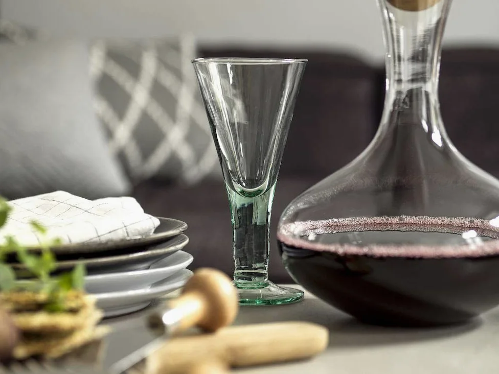 Sagaform - Set oliera e acetiera con Tappi in Quercia, Confezione da 2, Transparent, Oak Stopper