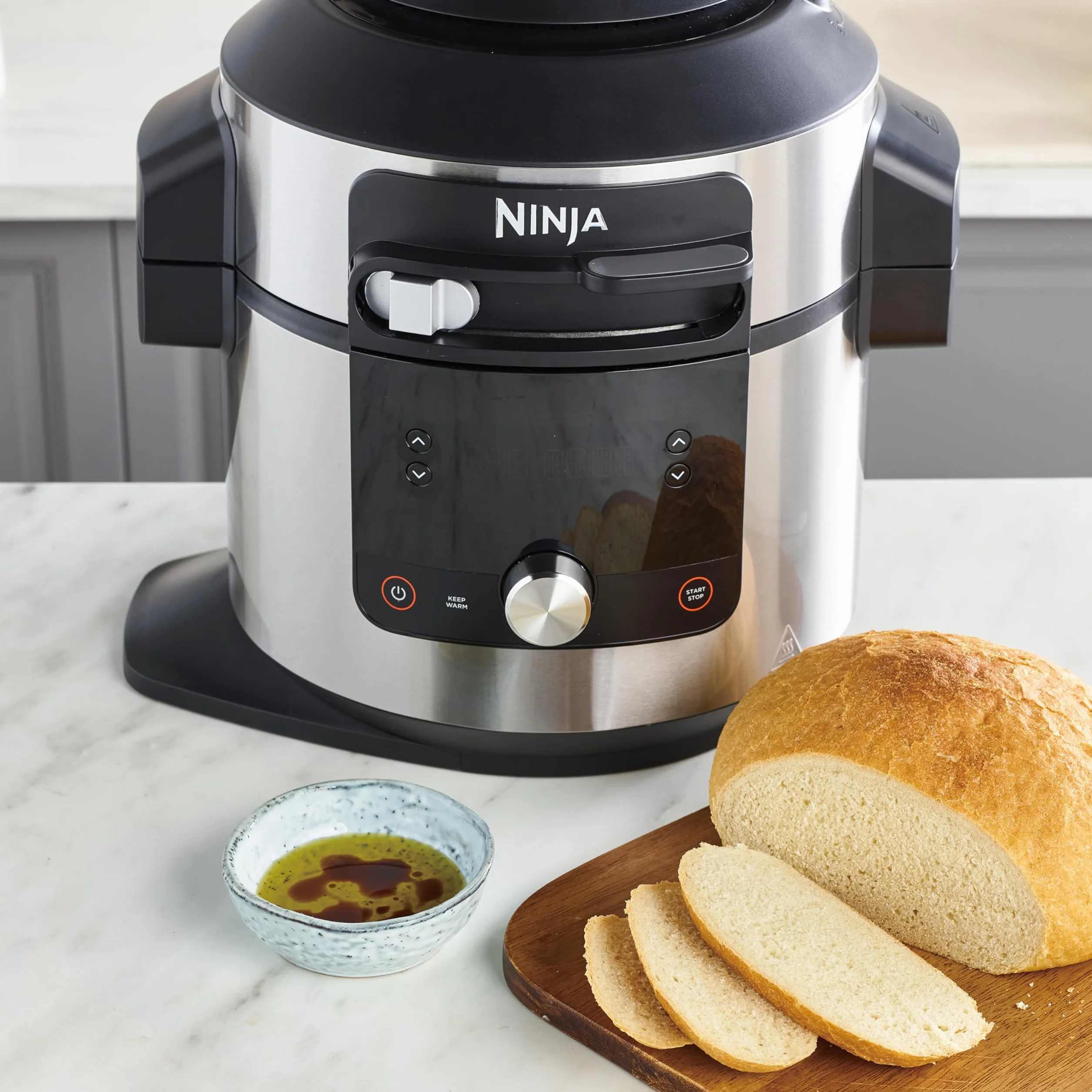 Ninja Foodi MAX Multicooker 7.5L Coperchio SmartLid 12 Funzioni Acciaio Inox OL650EU