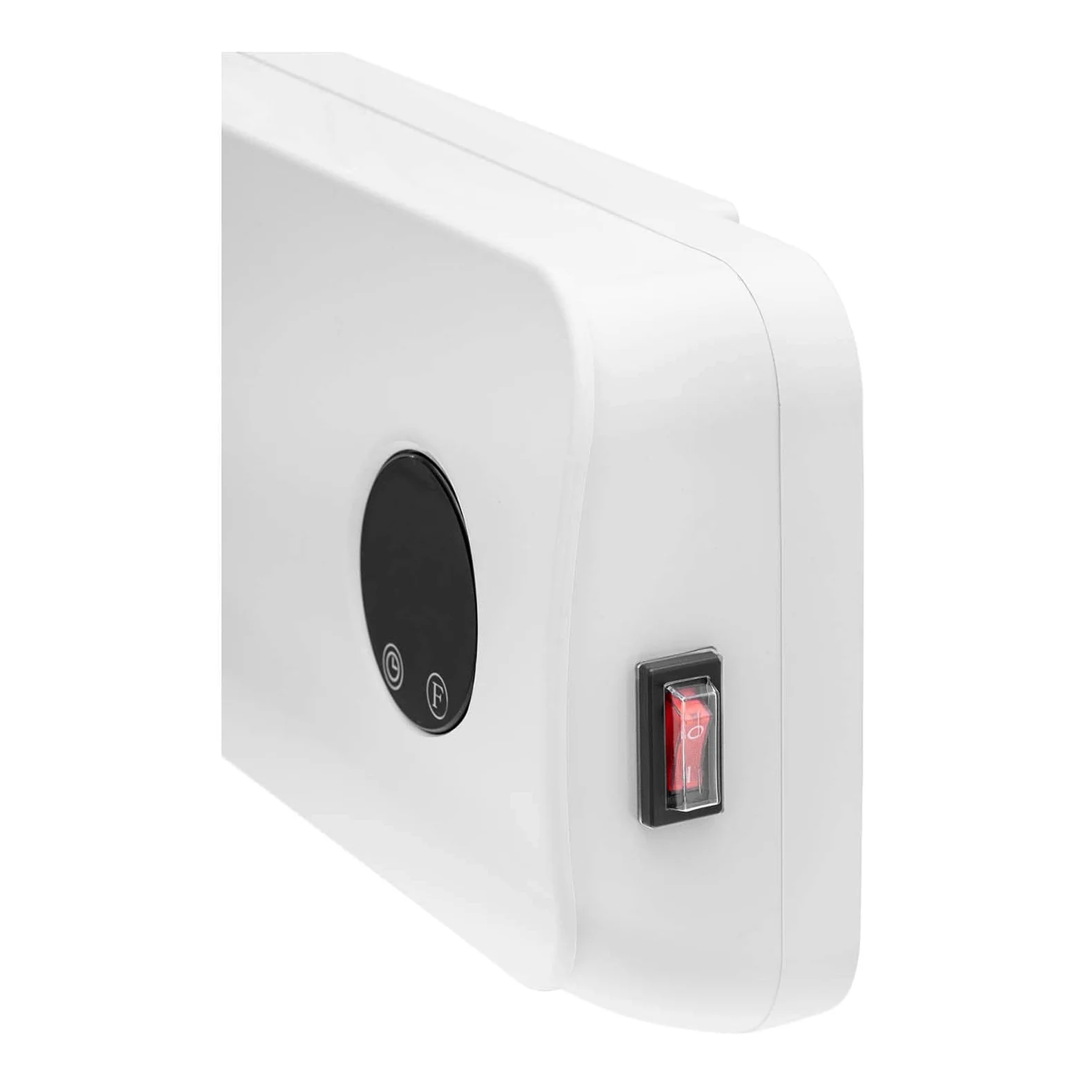 UNI_HEATER_10 - Termoventilatore in ceramica, da 10 a 49 °C, 1.000 W/2.000 W, telecomando, riscaldatore elettrico, termoventilatore in ceramica