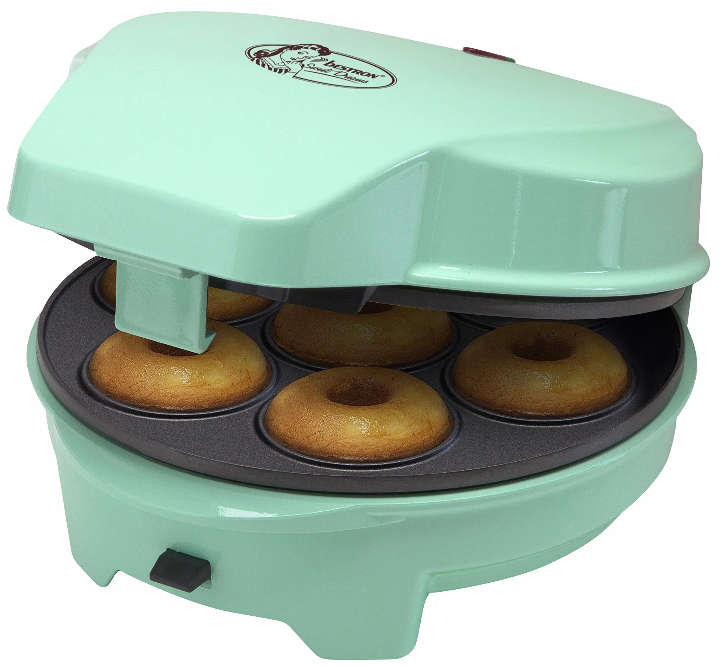 Bestron ASW238 Stampo per Torte 3-in-1 700 W Copper Menta
