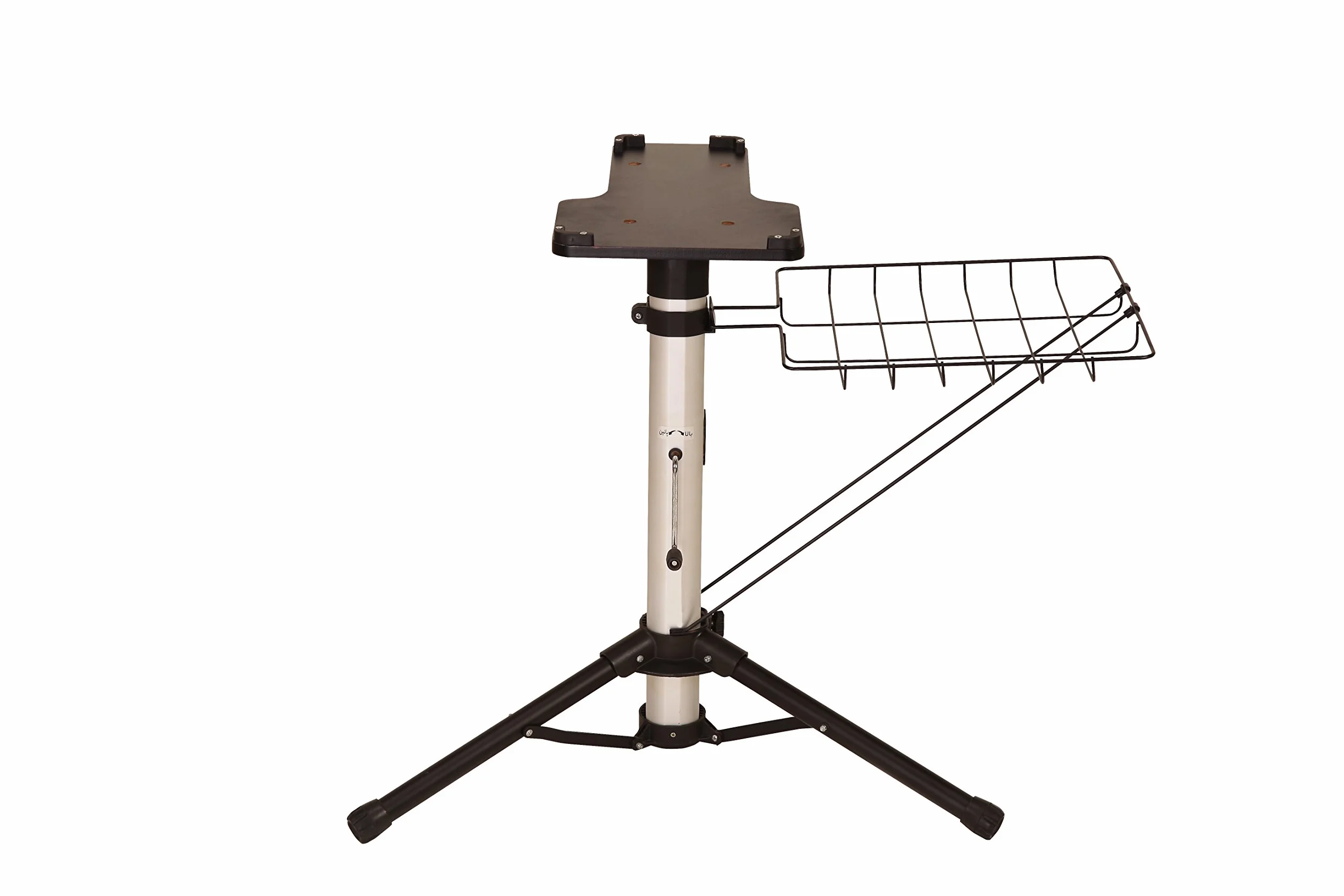 Pressa da Stiro a Vapore (Ferro) / Stireria Stampa ESP di Speedypress con Telescopico Regolabile in Altezza Stirare da Tavolo Supporto (+ GRATIS Copriasse Extra e Fondo in Schiuma RRP 45,00 € + Altri Accessori)