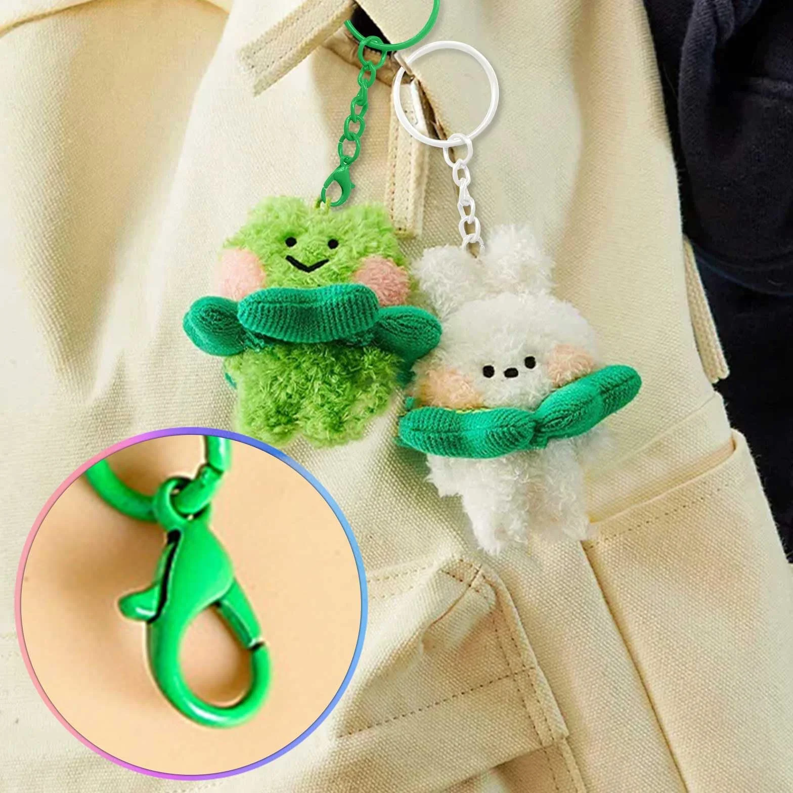 Anelli per Portachiavi Fai Da Te,Anelli Portachiavi con Catenella,100 Pezzi Anello Portachiavi,Keychain per Porta Chiavi Mestieri Lavori di Bricolage