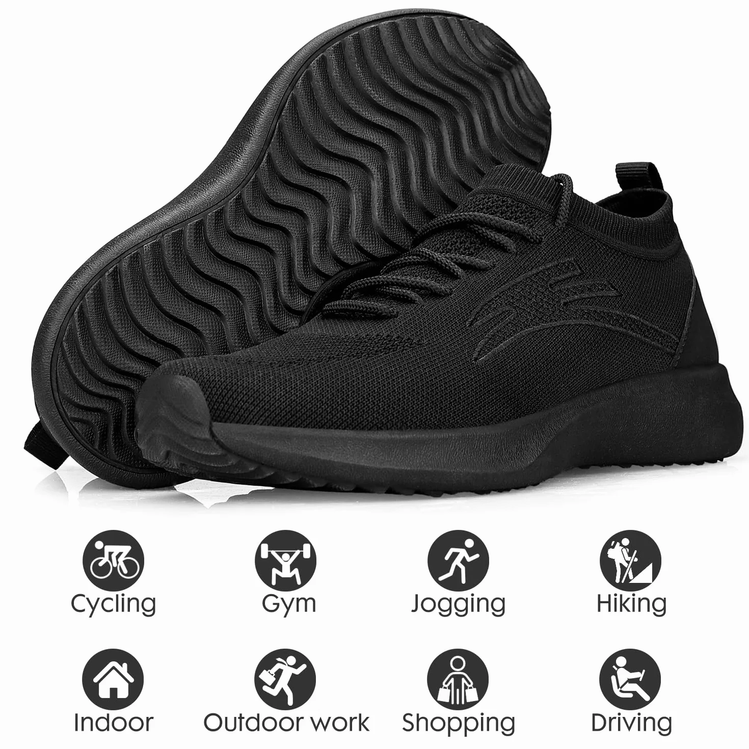 Scarpe Uomo Running Leggere Traspiranti per Corsa Palestra Camminata