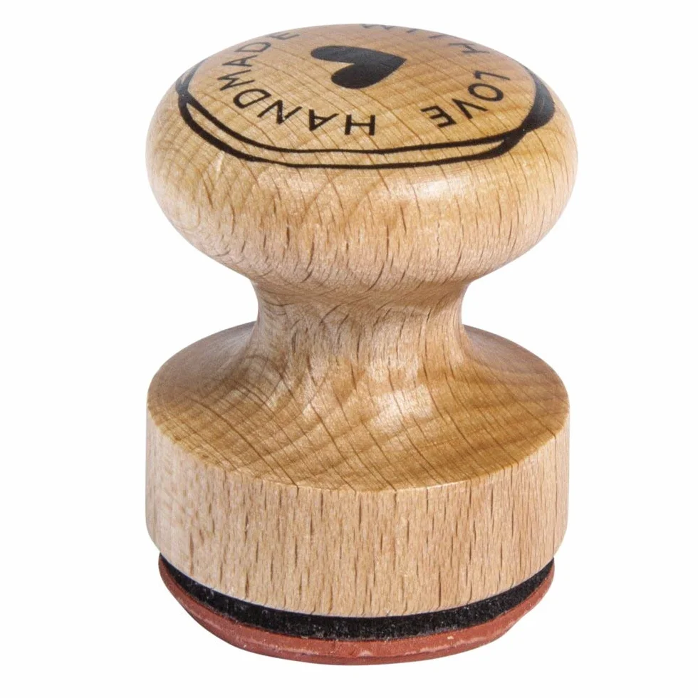 Rayher Timbro Handmade with Love, 3Cm Ø, 29022000