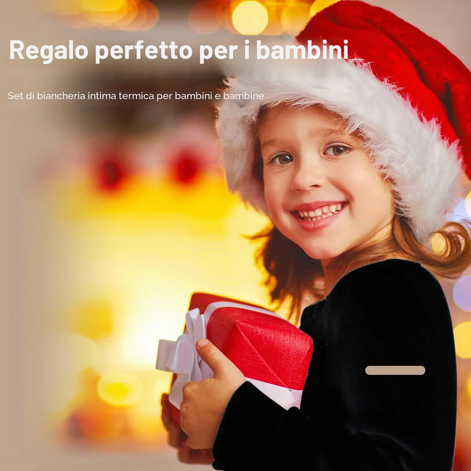 Leeboom Intimo Termico Bambini Traspirante Maglia Termica Bambino Asciugatura Rapida Intimo Funzionale Set Running Sport Invernali