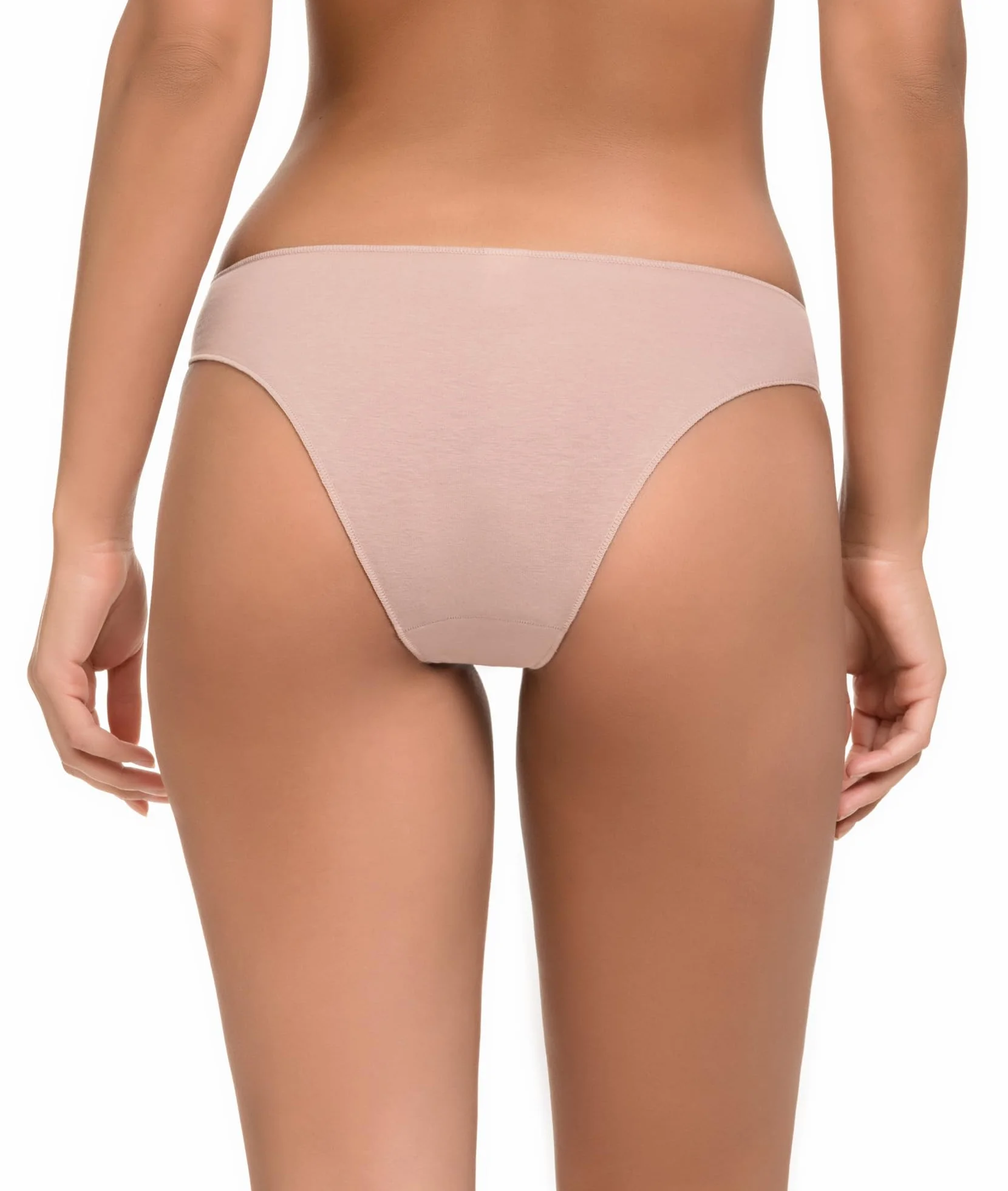 Channo Culotte Donna in Cotone 6 Pezzi - Mutande Brasiliane Traspiranti con Colorazione Resistente, Slip Intimo Comodo