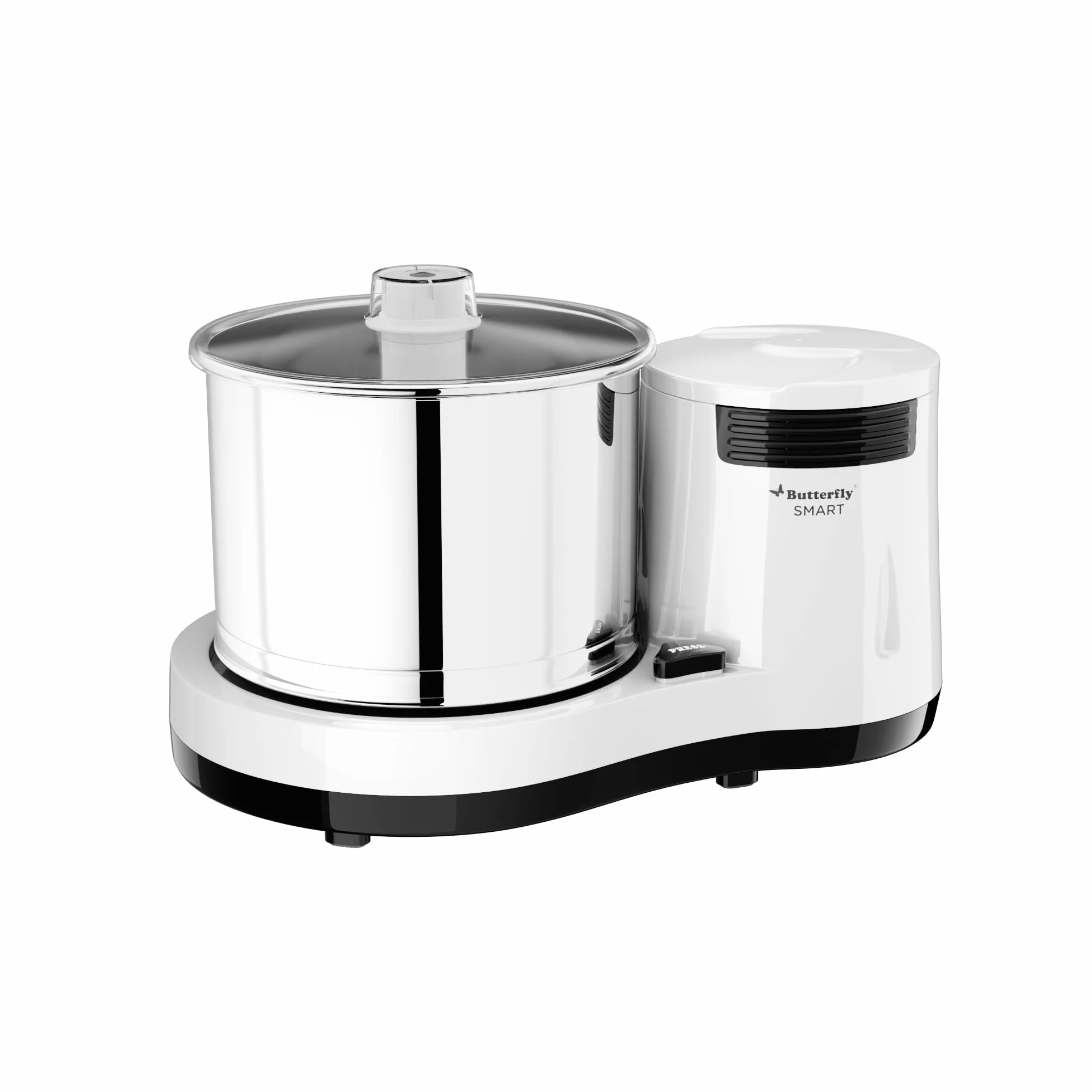Butterfly Smart - Macinino umido da 2 litri con raschietto per cocco (spina indiana)