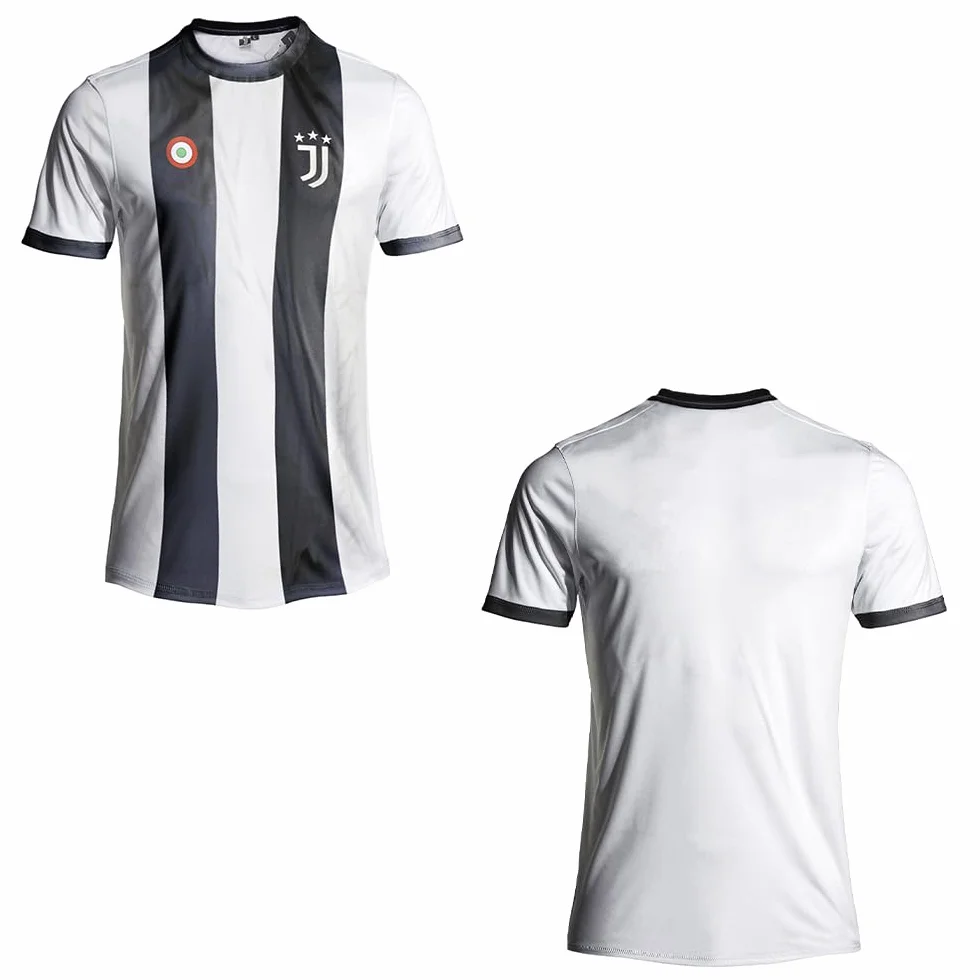 Maglia da Calcio Juventus 2024 2025. Maglia da Calcio Neutra. Replica Ufficiale.