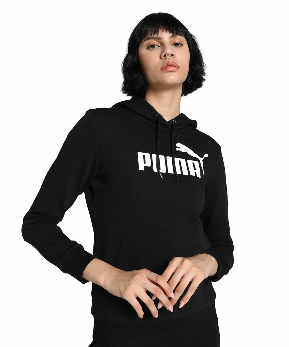 Puma Ess Logo Hoodie TR Felpa con Cappuccio Donna (Pacco da 1)