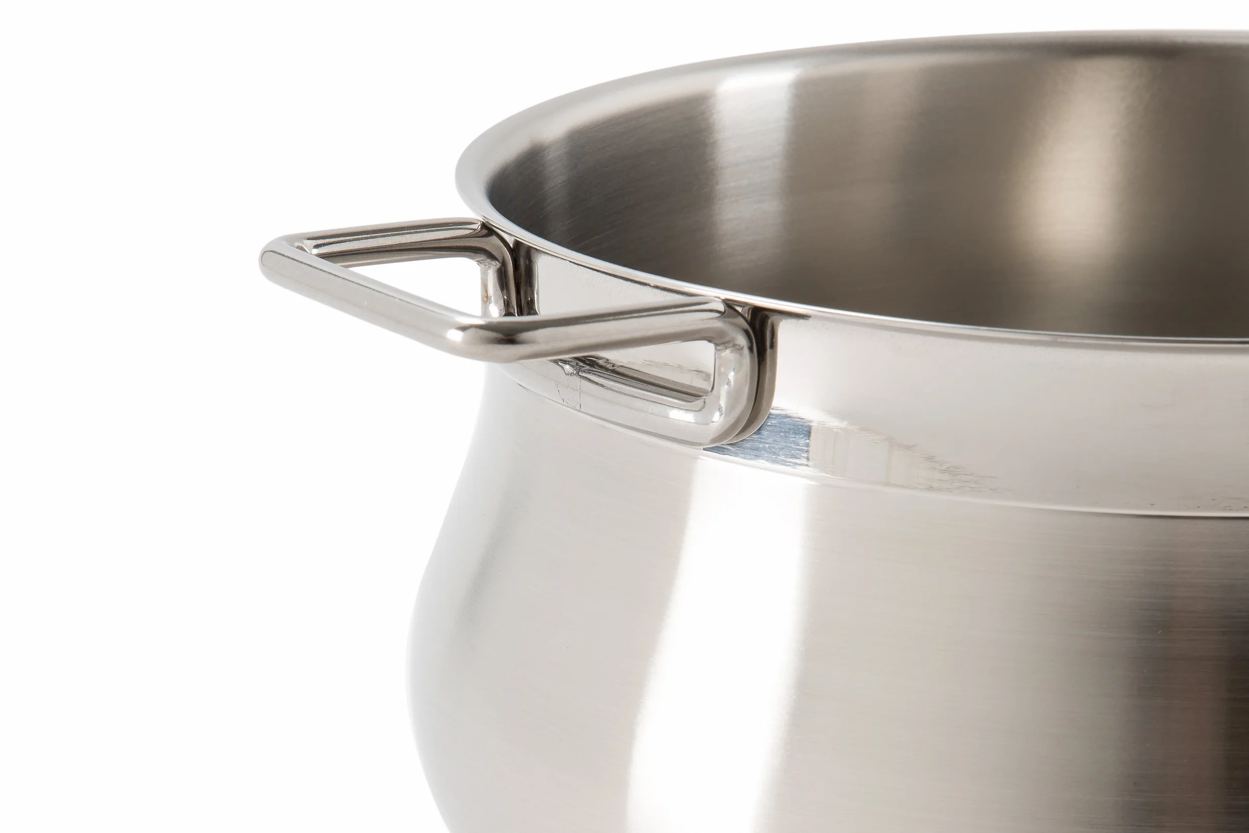 Barazzoni Tummy Casseruola due maniglie, Acciaio inox 18/10, Diametro cm 14, Litri 1,5. Made in Italy.