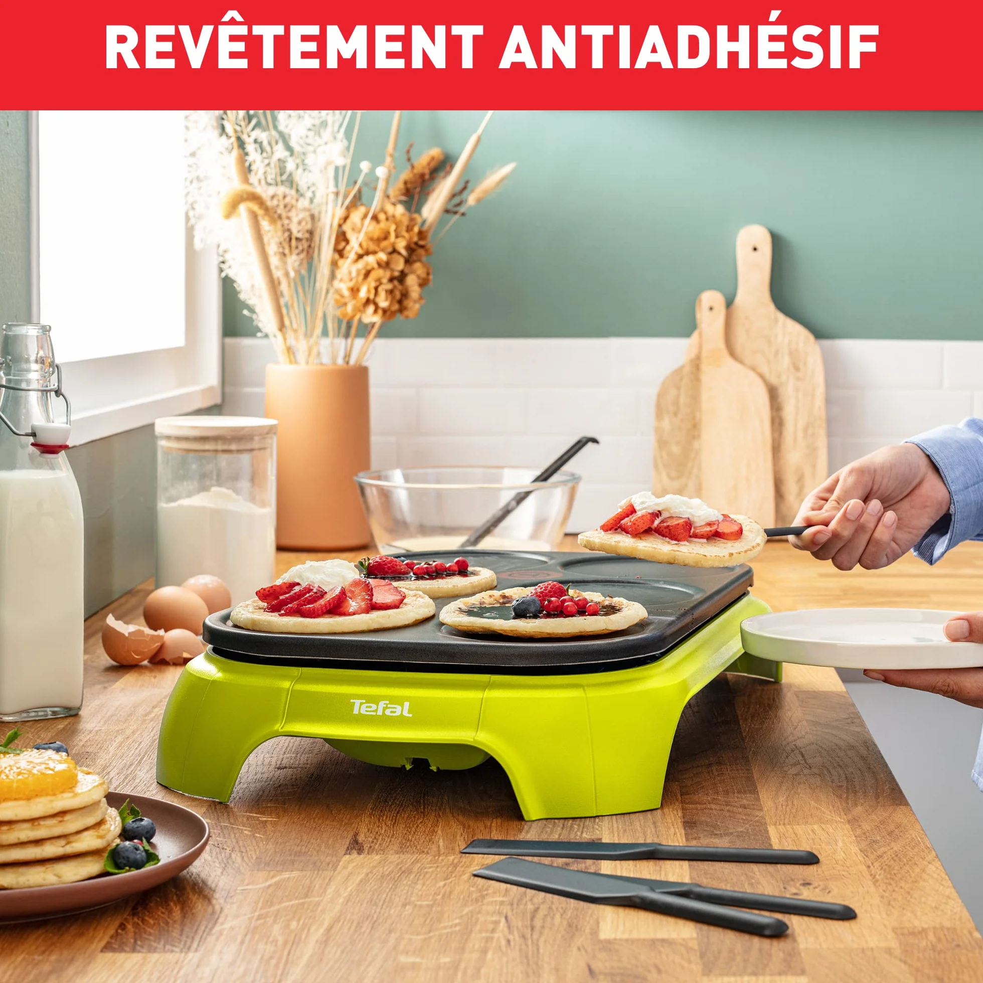 TEFAL Crepiere electrique CrepParty Colormania PY559312