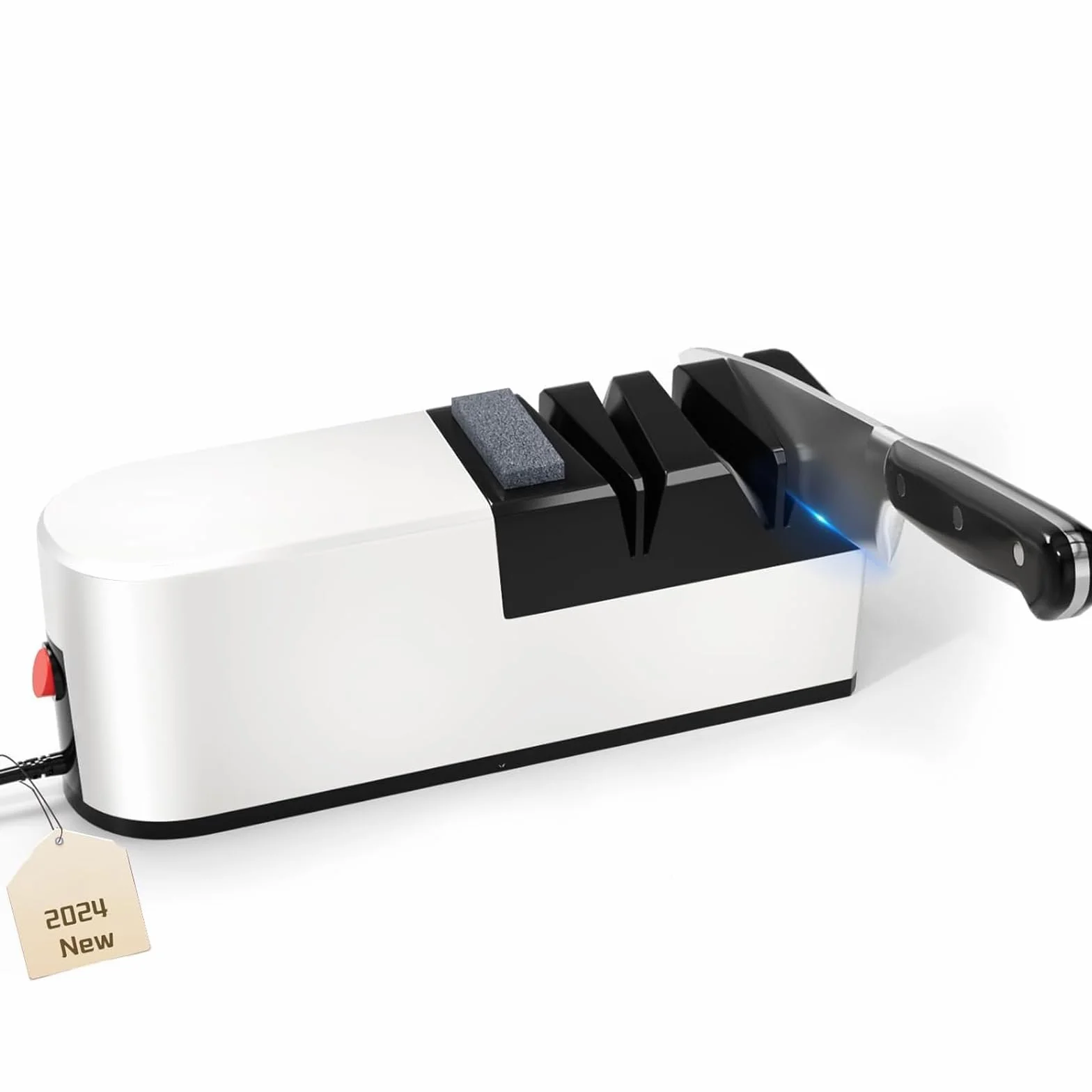 Affilacoltelli Elettrici 3 in 1 Professionale Diamanti per Cucina