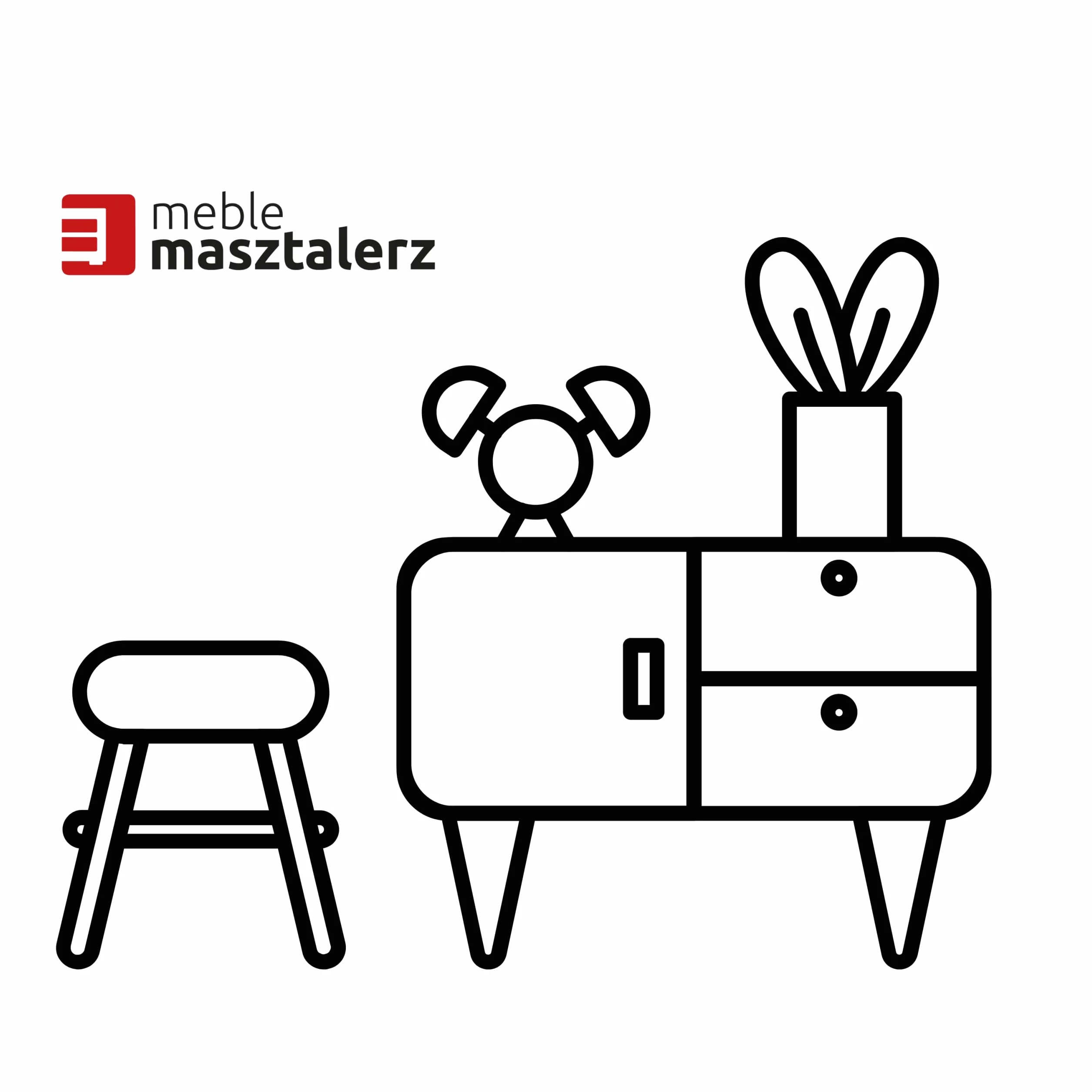 meble masztalerz Cassettiera con 5 cassetti - per la Camera da Letto e il Soggiorno – Mobili Salvaspazio 70 cm (Bianco Opaco)
