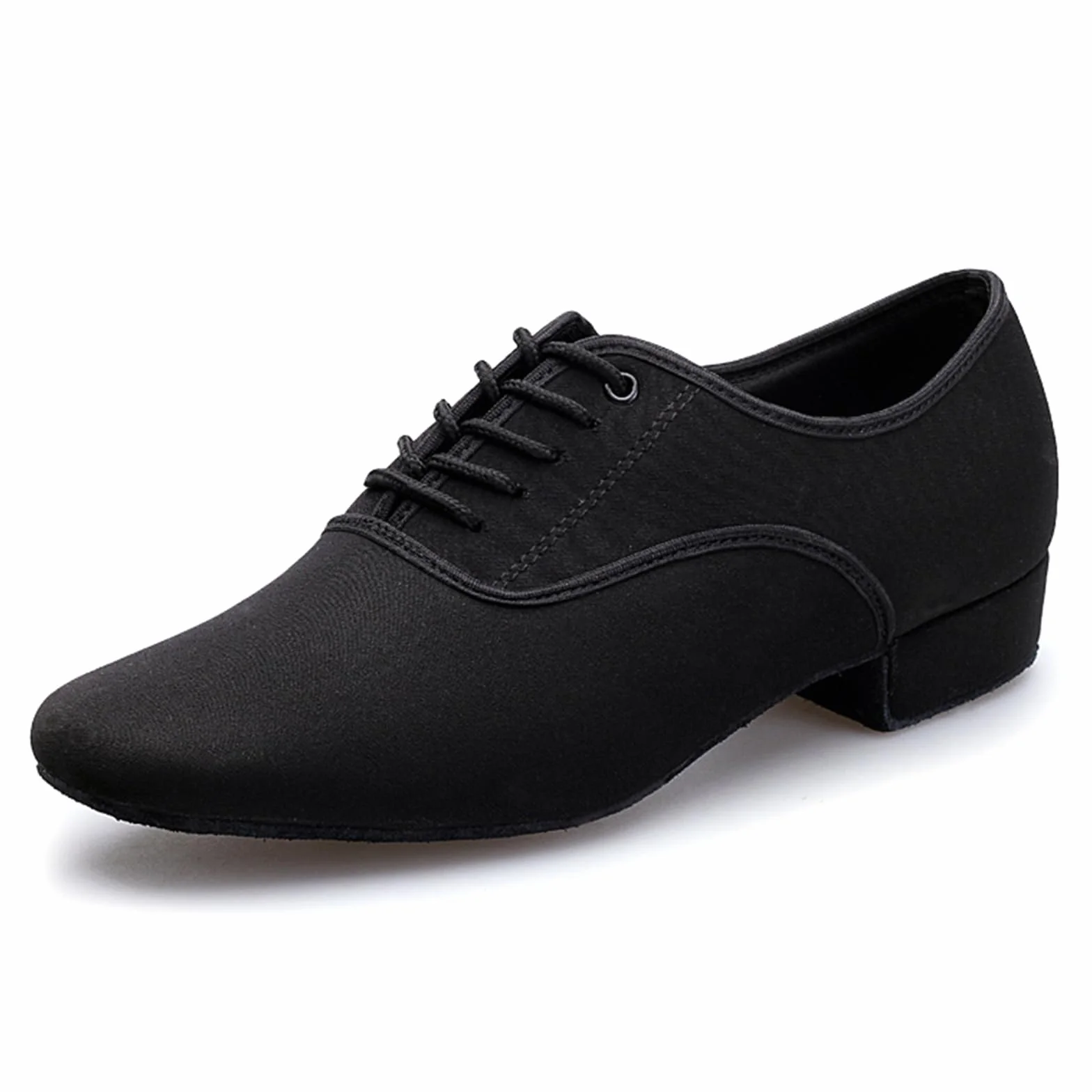 Scarpe da Ballo Uomo Tacco Basso Pelle Suola Morbida Tango Valzer Sala