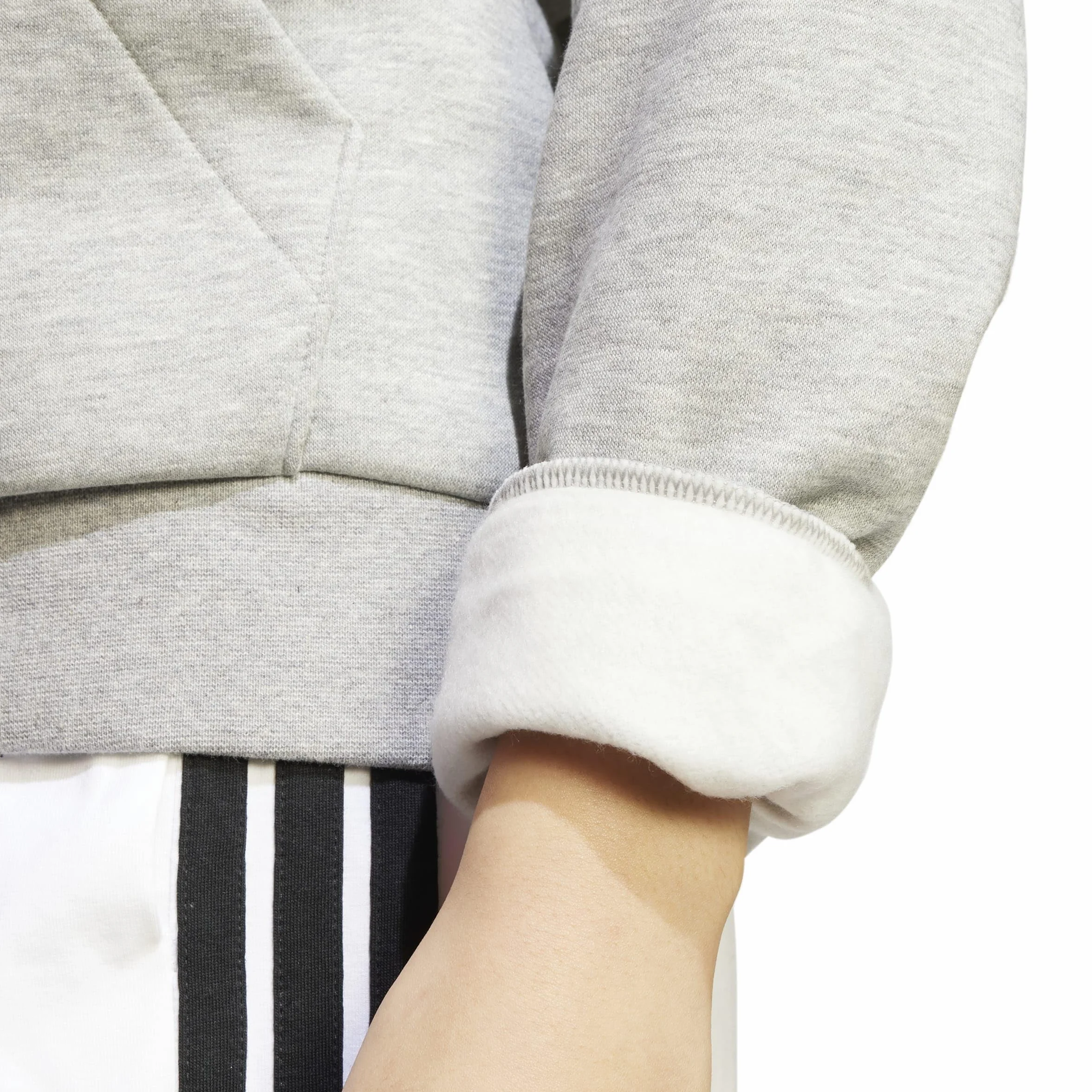 Adidas Donna Essentials Linear Fleece Hoodie
