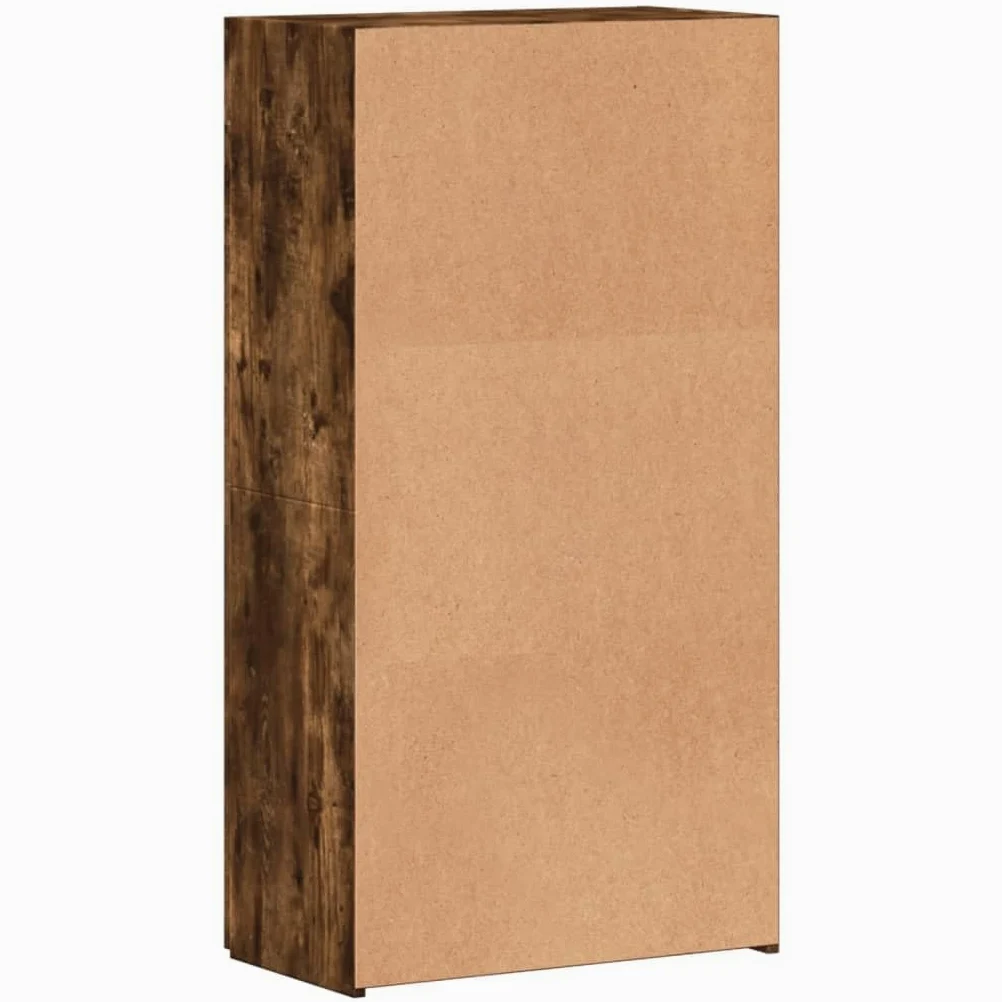 Armadietto per documenti e documenti, in legno, 60 x 32 x 115 cm, con porte, armadietto da ufficio, spazio per raccoglitori e documenti, ufficio, organizzazione salvaspazio, compatto, moderno
