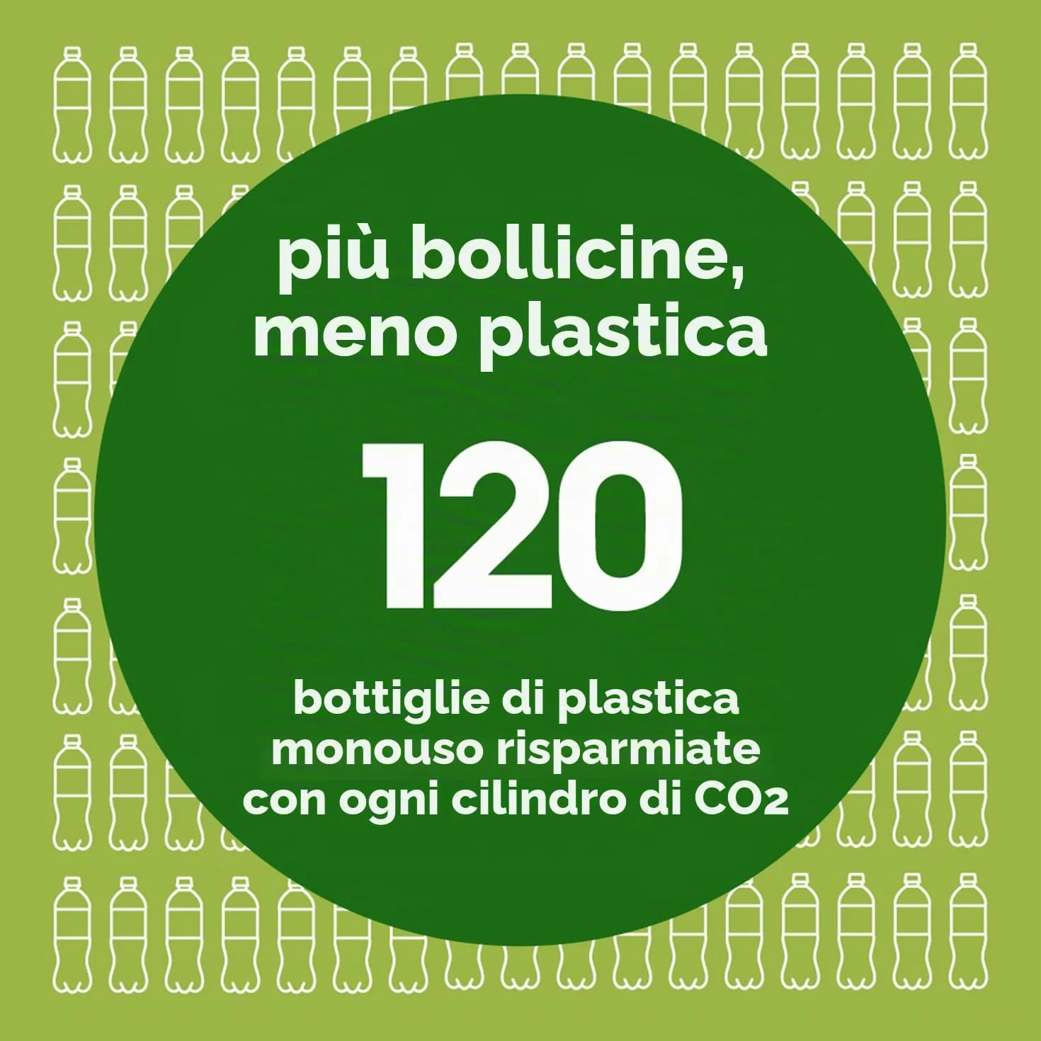 SodaStream Gasatore d’acqua Terra Nero, cilindro CO2, 60 L, 3 bottiglie 1 L