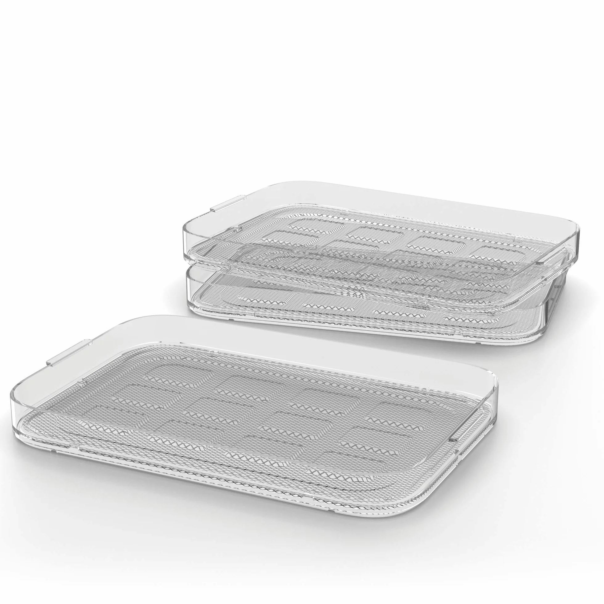 WMF KitchenMinis Essiccatore Compatto Snack to Go, in Acciaio Cromargan con 5 Griglie di Essicazione in Tritan, Sistema Silenzioso, Essicatore con Display LCD e Timer Programmabile, Dim. 28 x19x21 cm