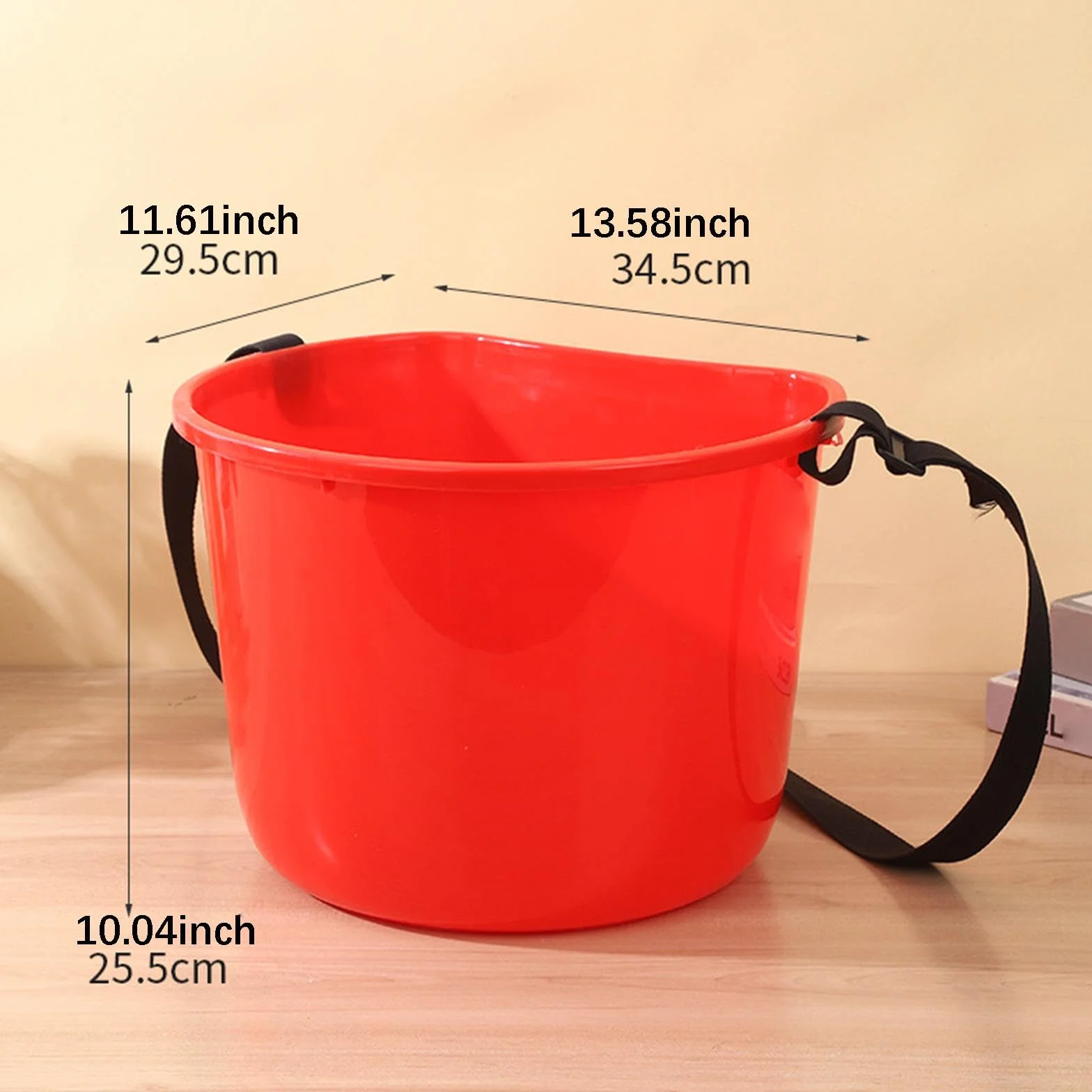 F Fityle Cesto per la raccolta della frutta, secchio raccoglitore, capacità, leggero, accessori, contenitore per attrezzi da giardinaggio per cortile,