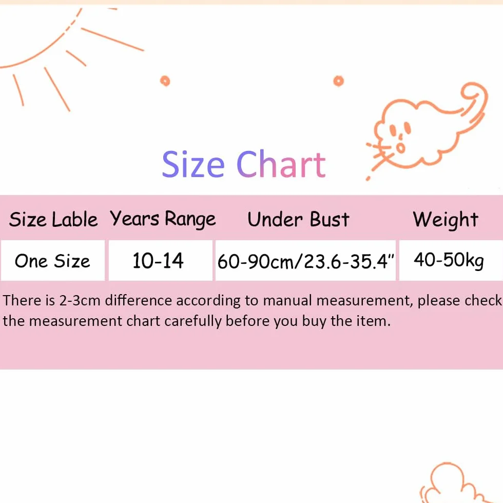 Bysion Confezione da 3 Reggiseno da Allenamento Senza Cuciture per Ragazze Cotone Sportivo Intimo con Pastiglie e Spallacci Regolabili 10-14 Anni