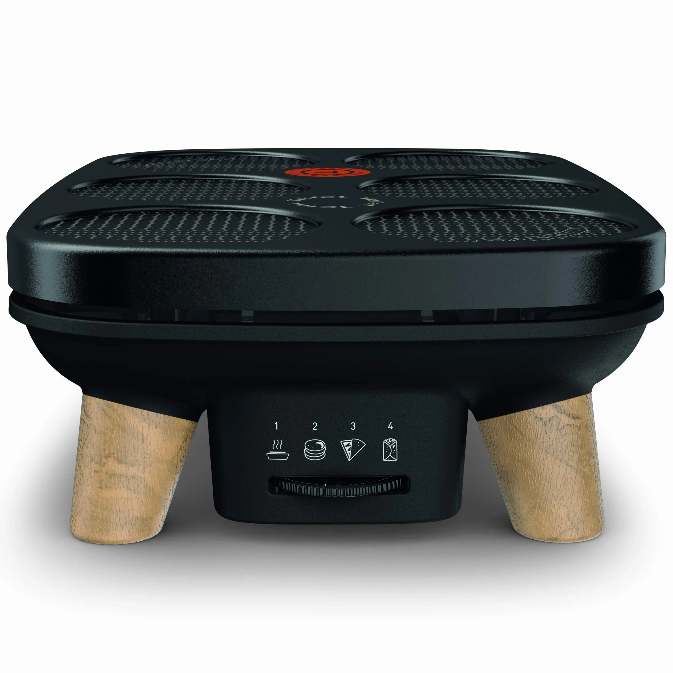 Tefal PY900D12 Gourmet Crepiere Deux plaques amovibles antiadhesives Temperature reglable Crepes Galettes Pancakes