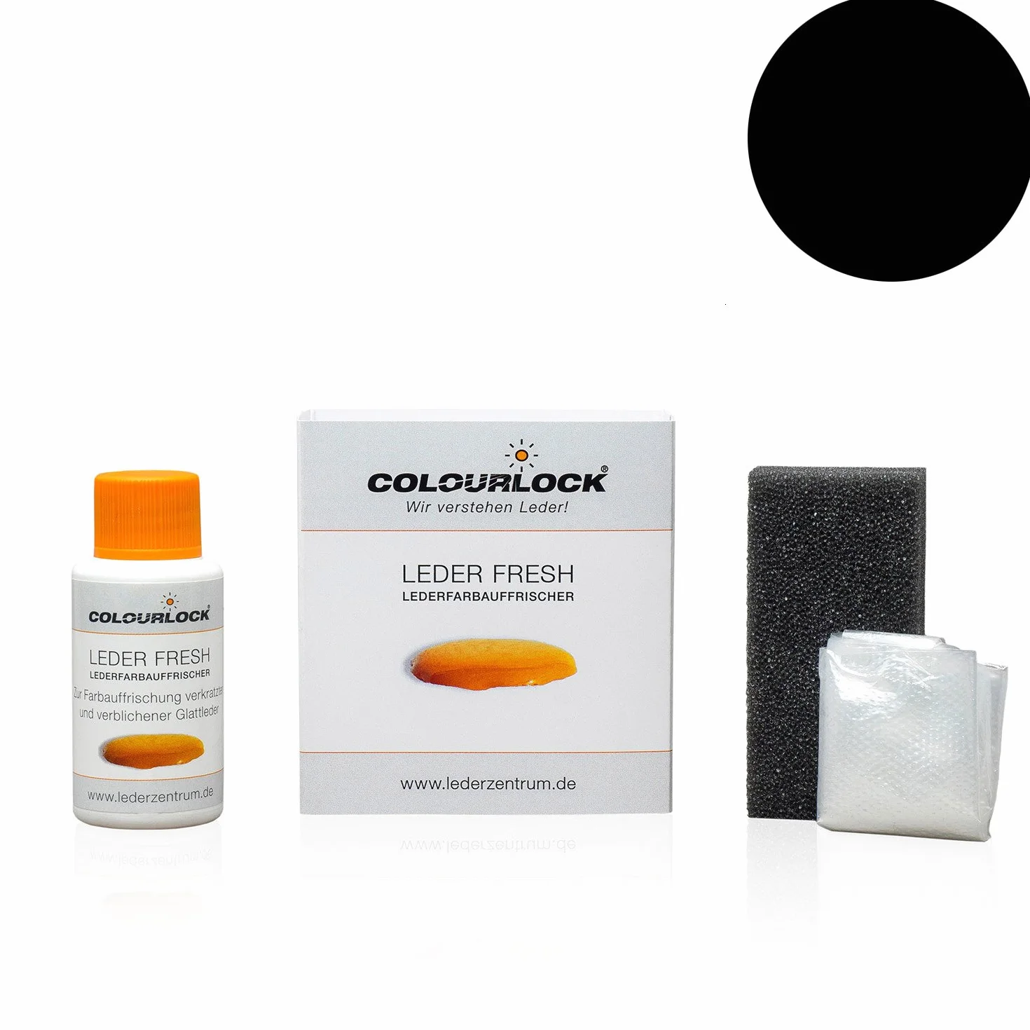 Colourlock® Leder Fresh - Tintura per pelle, 30 ml, colori standard (colorazione e ripristino dei colori, eliminazione di graffi, scolorimento e segni di usura su pelle)