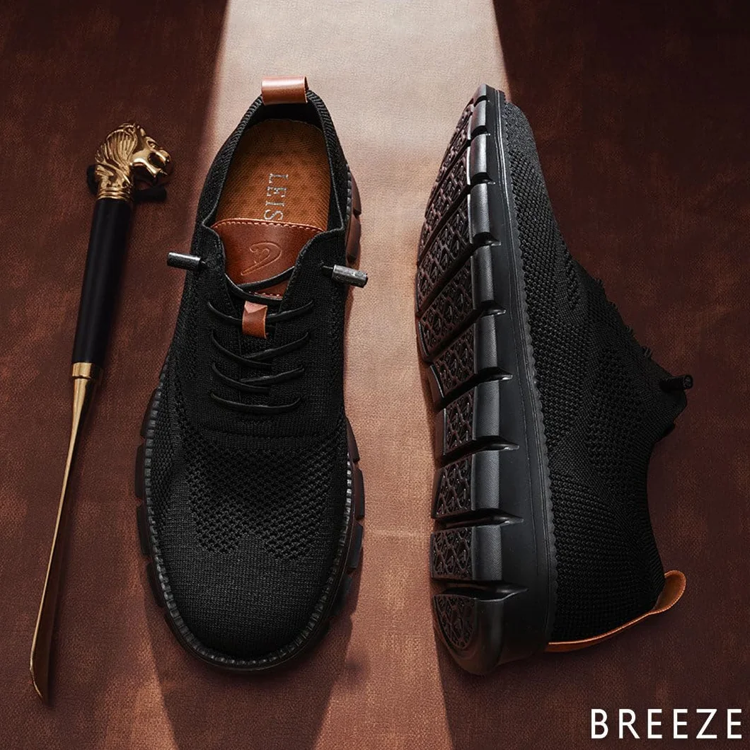 Breeze Scarpe da uomo Urban Ultrabequem Limited Edition Blackout traspiranti scarpe da ginnastica tennis fitness