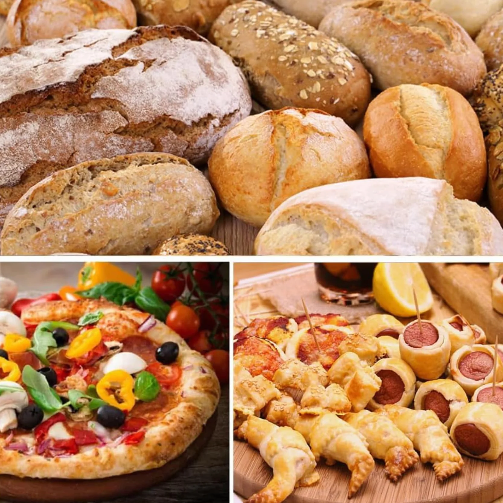 Antech Pizza Officina Pala per Pizza Forata in Alluminio Leggero con Manico Richiudibile – 4 kg – Foratura Professionale