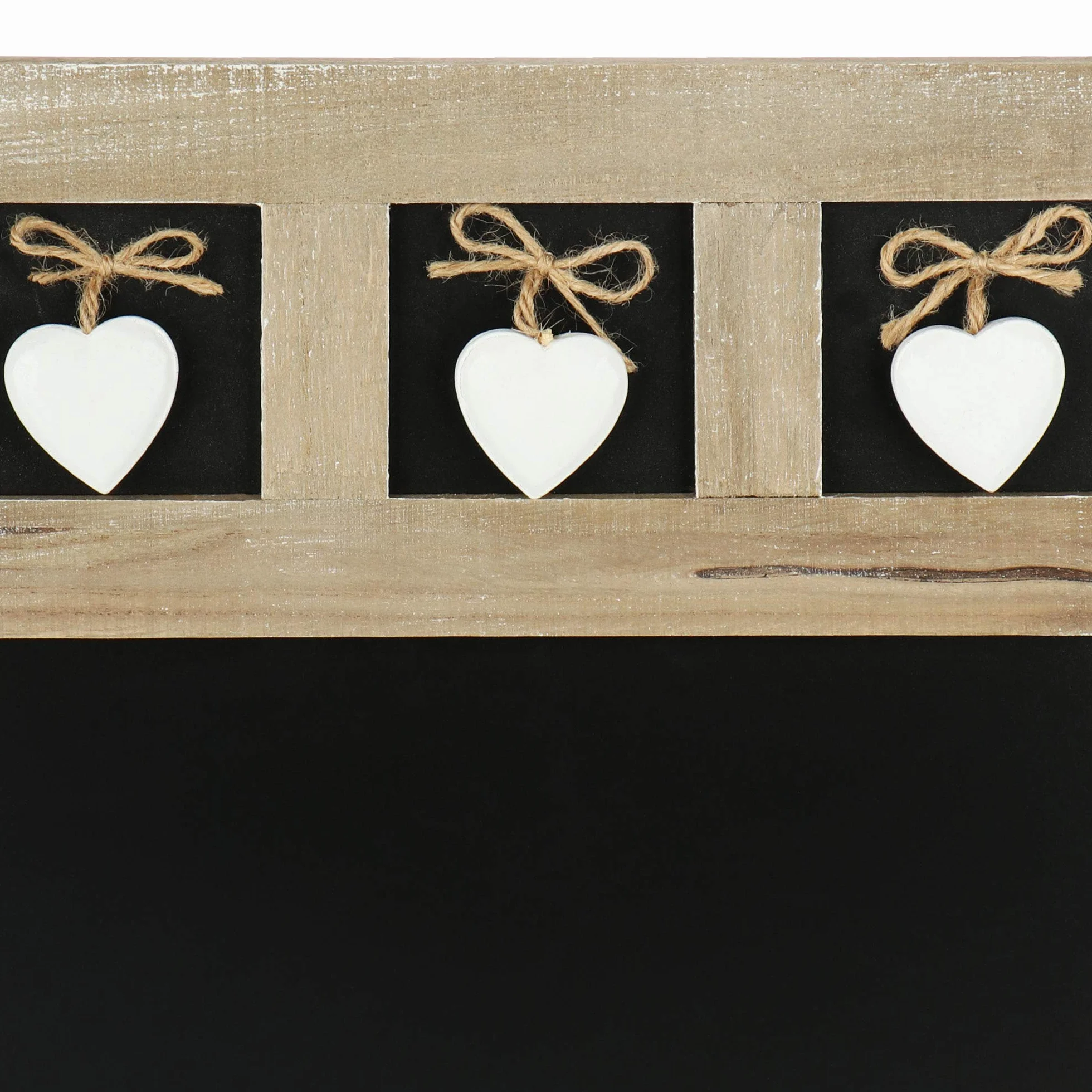 COM-FOUR® Lavagna per appendere - lavagna decorativa per scrivere - Lavagna per scrivere promemoria - 40 x 30 cm (01 pezzo - 40 x 30 cm)