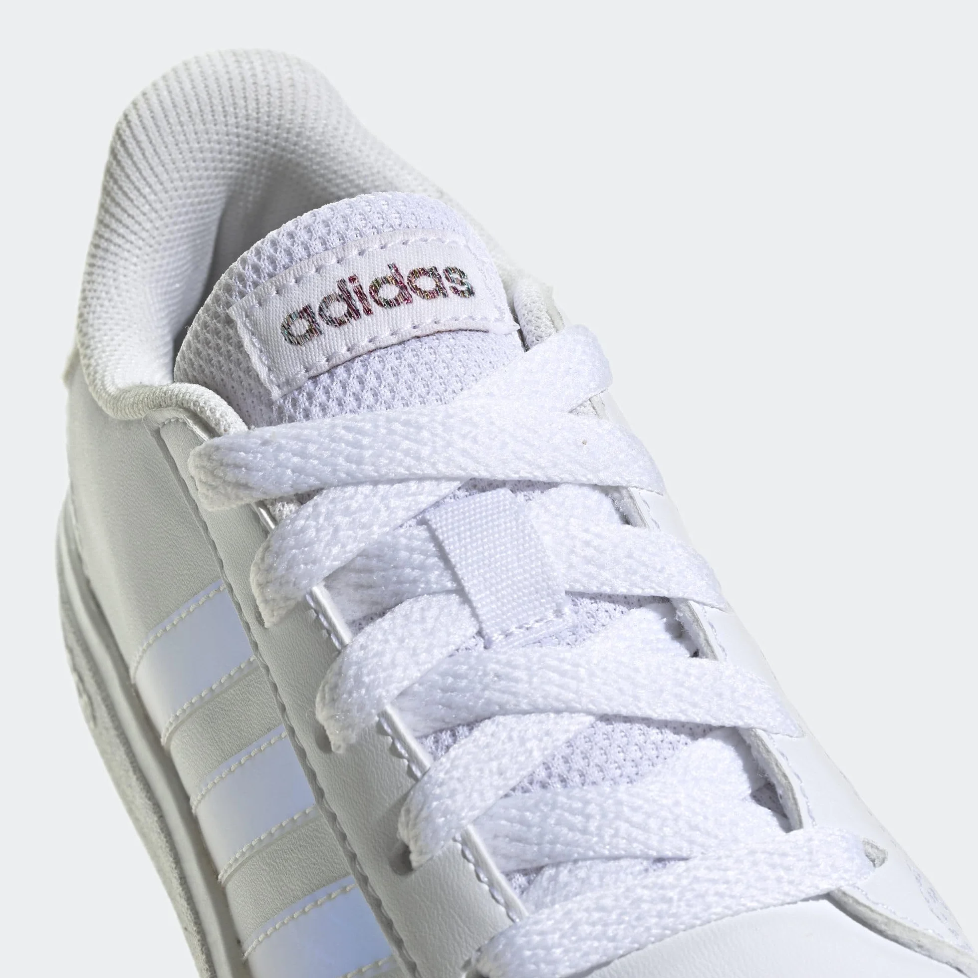 Adidas Grand Court Lifestyle Lace Tennis Scarpe Unisex Bambini Ragazzi