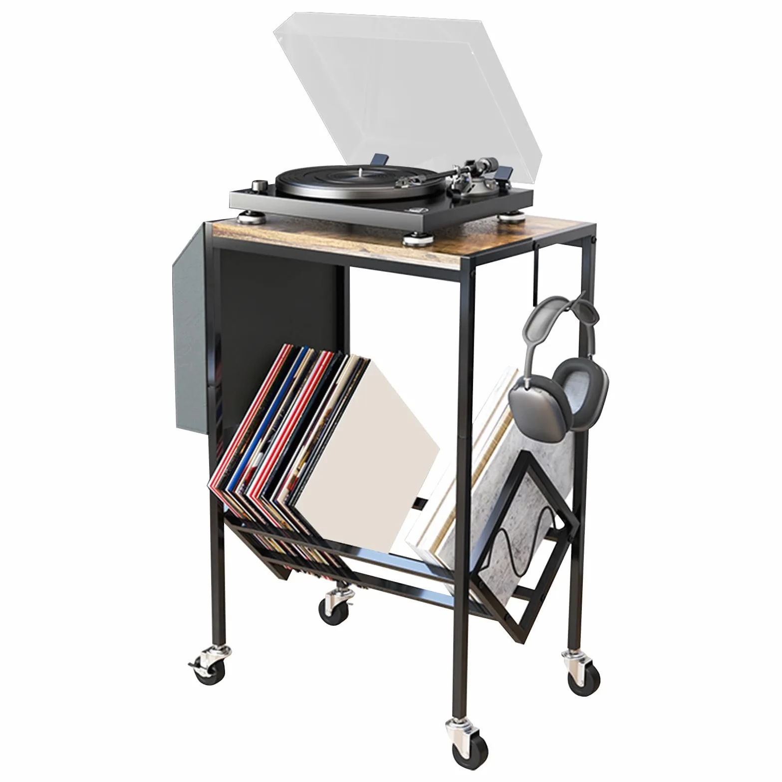 Disco in vinile a doppio strato, elegante contenitore per casa, studio e soggiorno, perfetta per conservare e conservare la collezione musicale