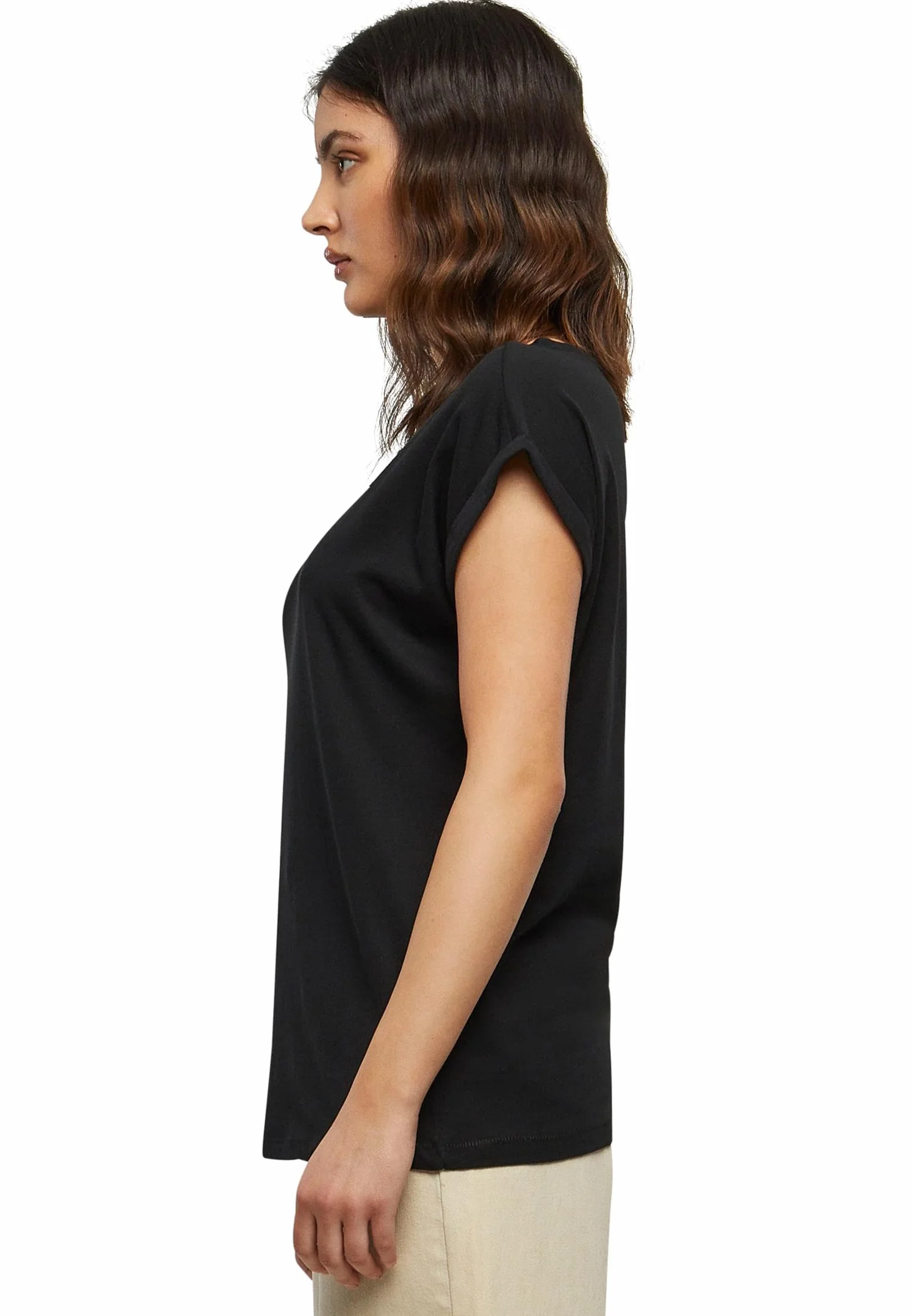 Urban Classics Damen Modal Extended Shoulder Tee